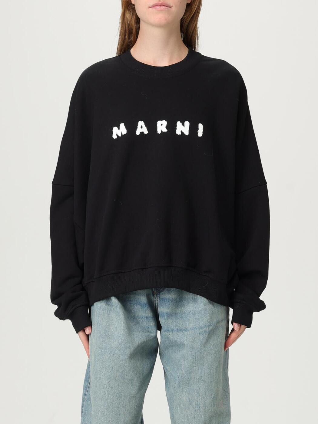 マルニ MARNI 調教師 レディース 黒いこと Sweatshirts FLJE0185P7USCX43 関税 貨物輸送無料 2025AW gi