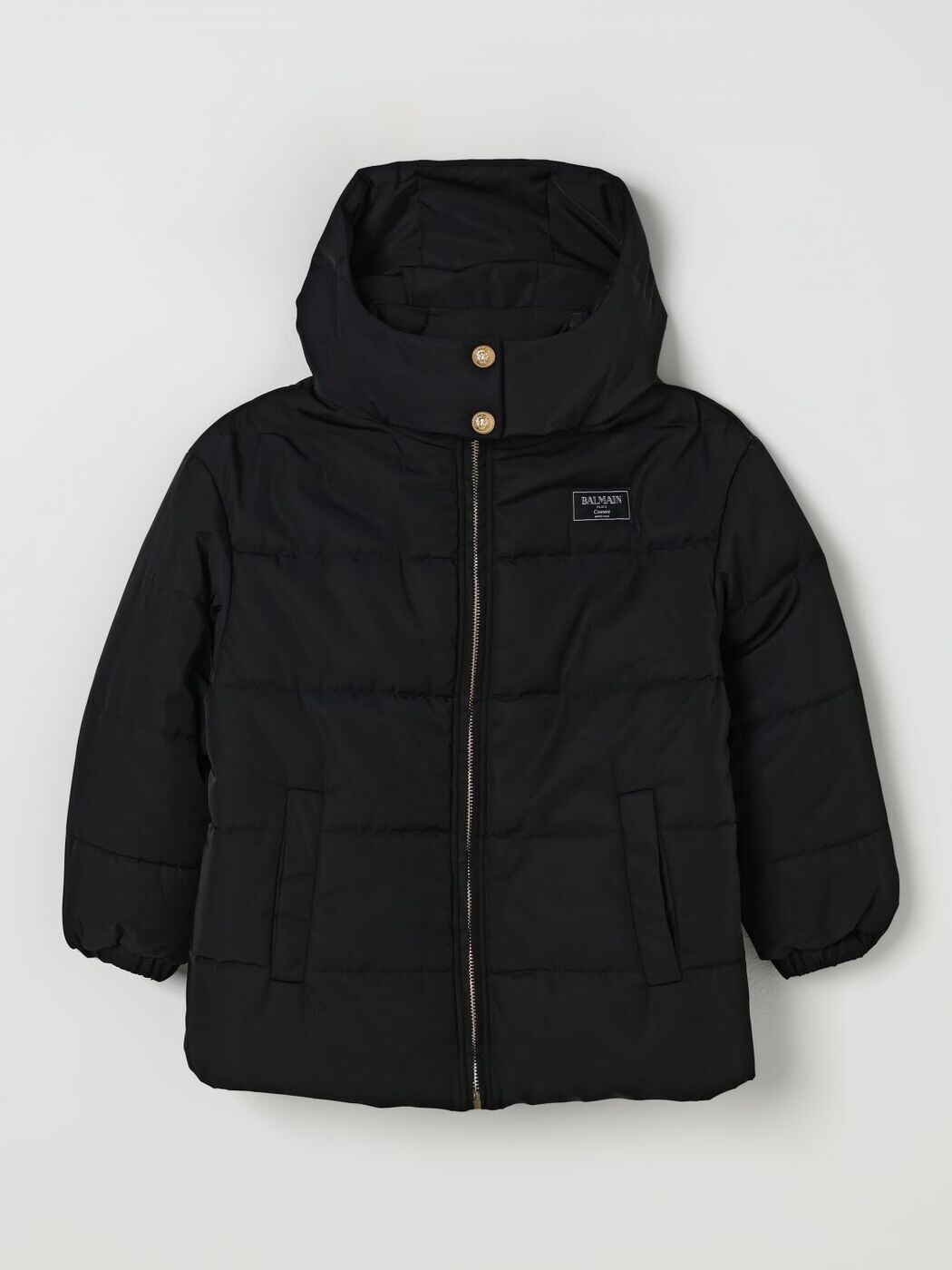 バルマン BALMAIN ボンバージャケット 上衣 ボーイズ 黒いこと Bomber jackets BX2B10N0367 関税 貨物輸送無料 2025AW gi