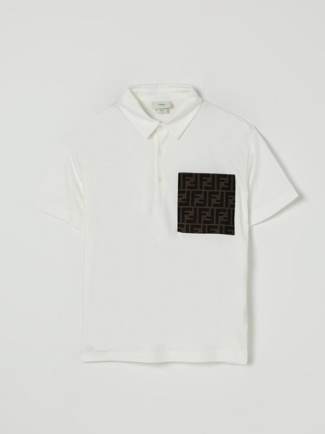 FENDI FENDI スポーツシャツ トップス ガールズ 白いこと Polo shirts JMI4757AJ 関税 貨物輸送無料 2026SS gi