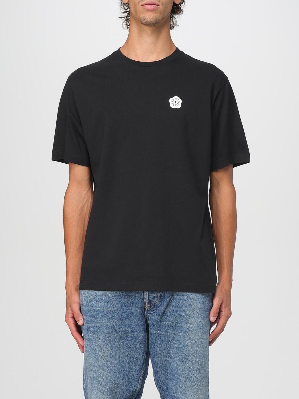 ケンゾー KENZO Tシャツ メンズ ブラック T-shirts FF55TS2004SG 関税 送料無料 2025AW gi