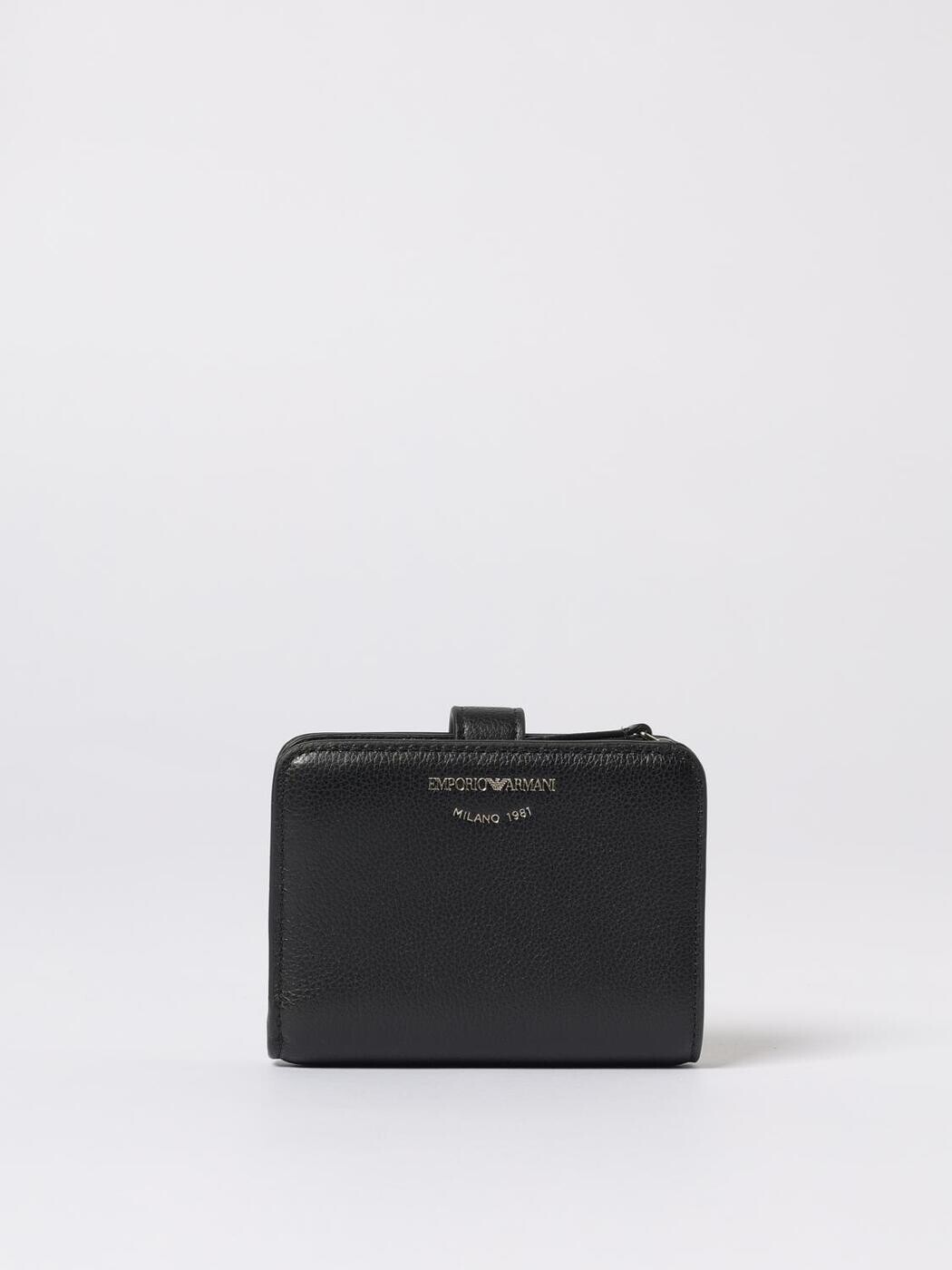 エン急性灰白髄炎 アルマーニ EMPORIO ARMANI 歌留多保持者 紙入れ レディース 黒いこと Wallets and Card Holders EW003034AF19568 関税 貨物輸送無料 2026SS gi
