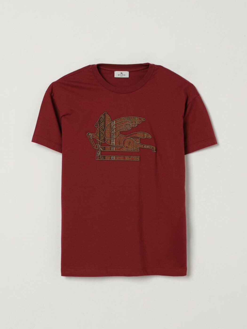 エトロ ETRO ロング衣袂ティーシャツ ティーシャツ ボーイズ 赤銅色 Long sleeve t-shirts GX8P01Z2904 関税 貨物輸送無料 2025AW gi