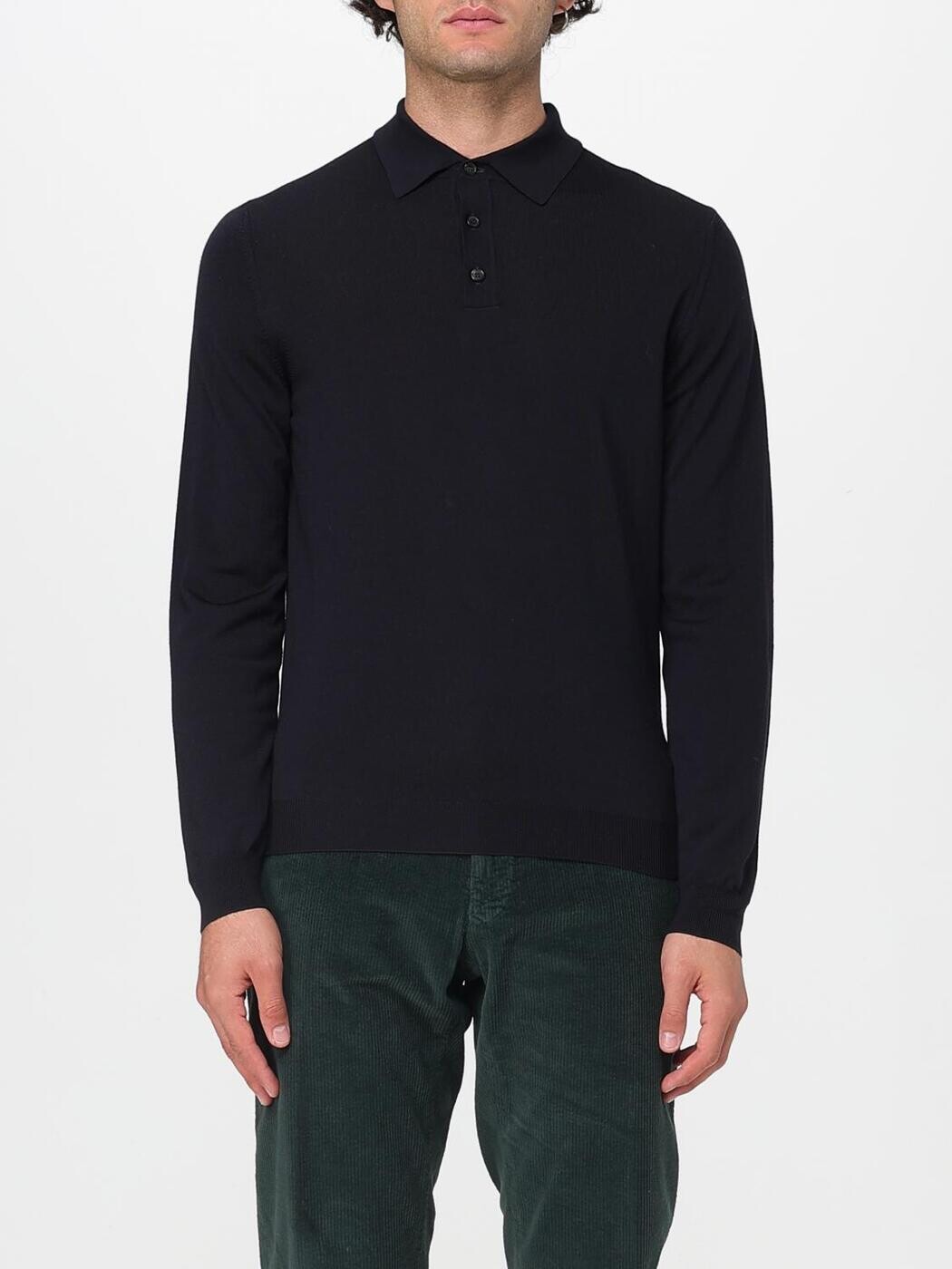 ザノーネ ZANONE ポロシャツ メンズ ブラック Polo shirts 810232Z0290 Black 関税 送料無料 2025AW gi｜BRANDSHOP「il Tesoro」