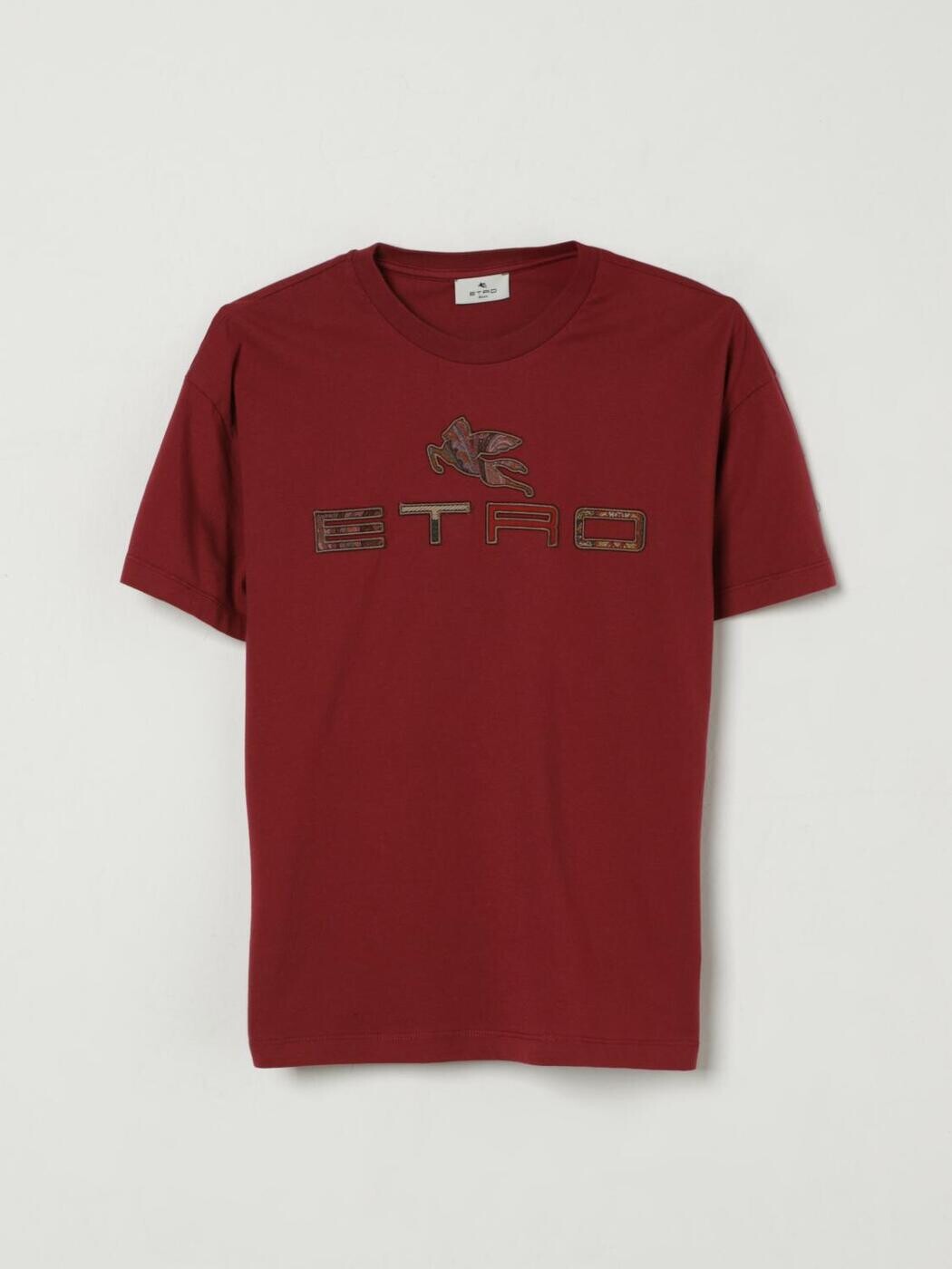 エトロ ETRO ロング捩りティーシャツ ティーシャツ ボーイズ 赤銅色 Long sleeve t-shirts GX8P21Z2904 関税 貨物輸送無料 2025AW gi キッズ・ベビー・マタニティ-キッズファッション