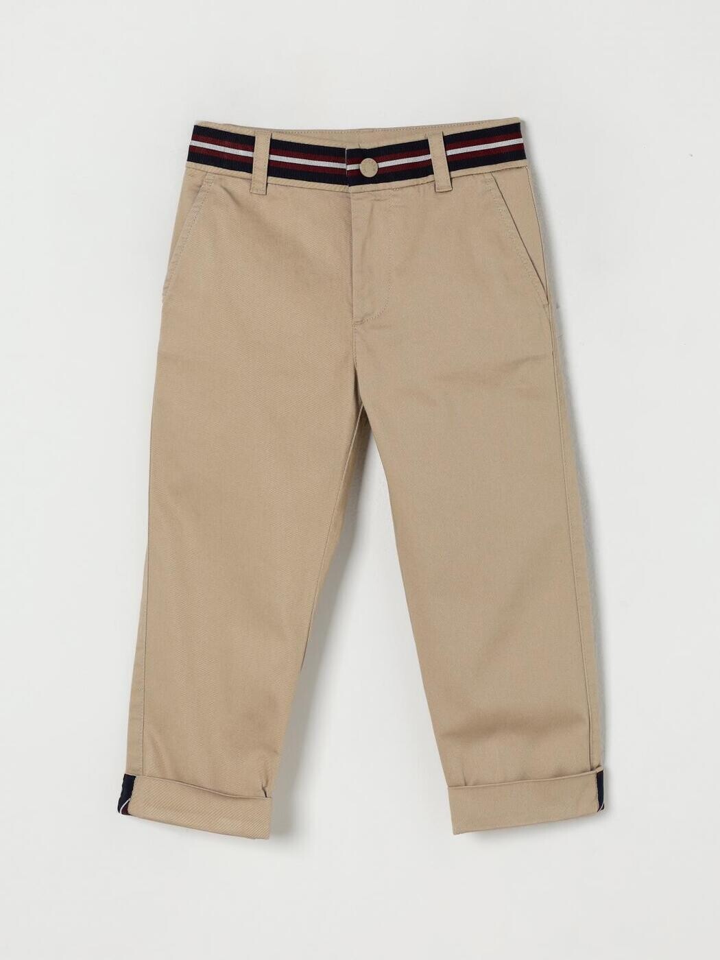 モンク軌跡 MONCLER ズボン下 ボーイズ ベージュ Cargo trousers 2A00001597G4 関税 貨物輸送無料 2025AW gi