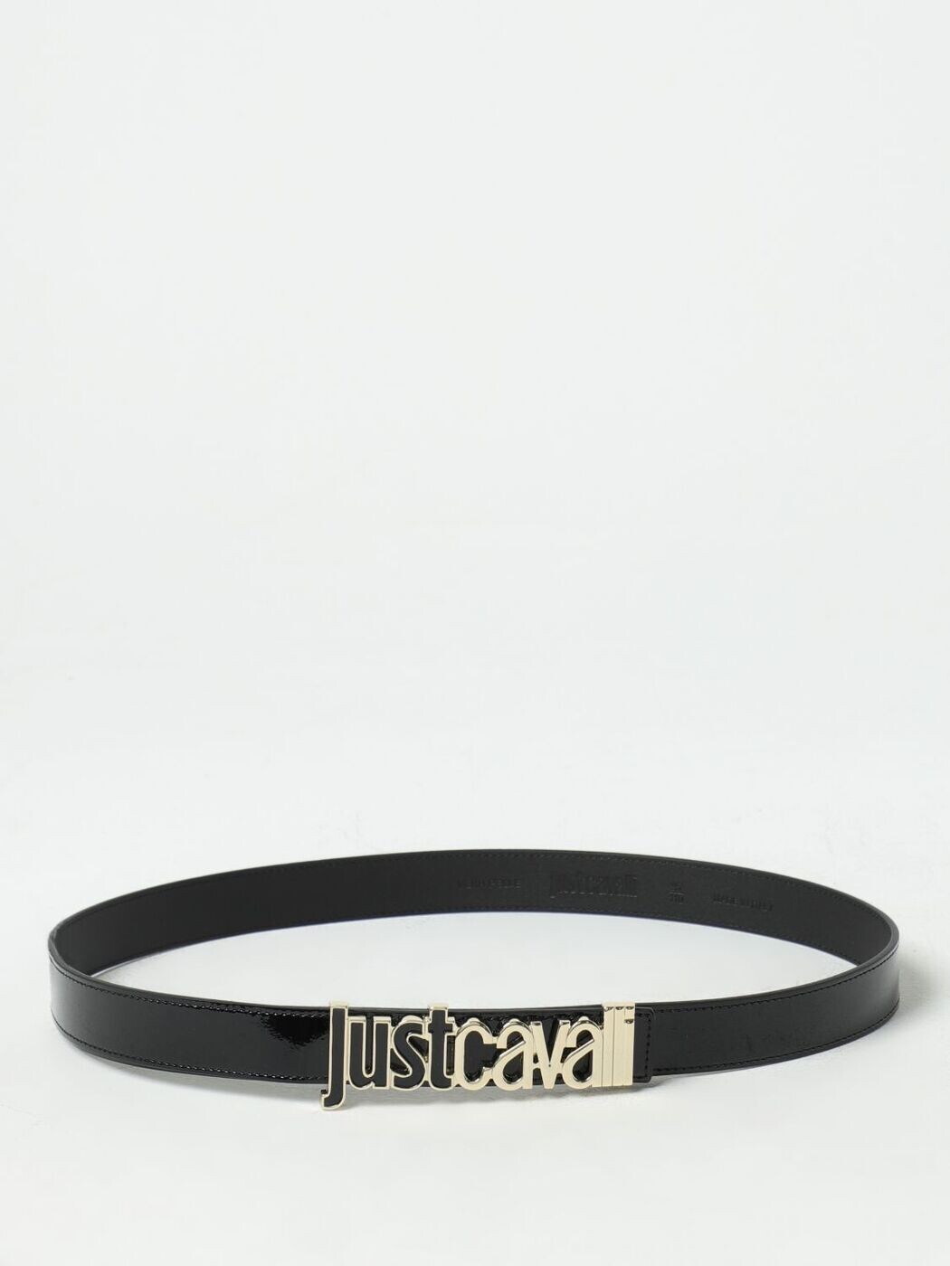 ジャスト カヴァリ JUST CAVALLI ベルト レディース ブラック Belts 75RA6F3AZP365 Black 関税 送料無料 2023AW gi｜BRANDSHOP「il Tesoro」
