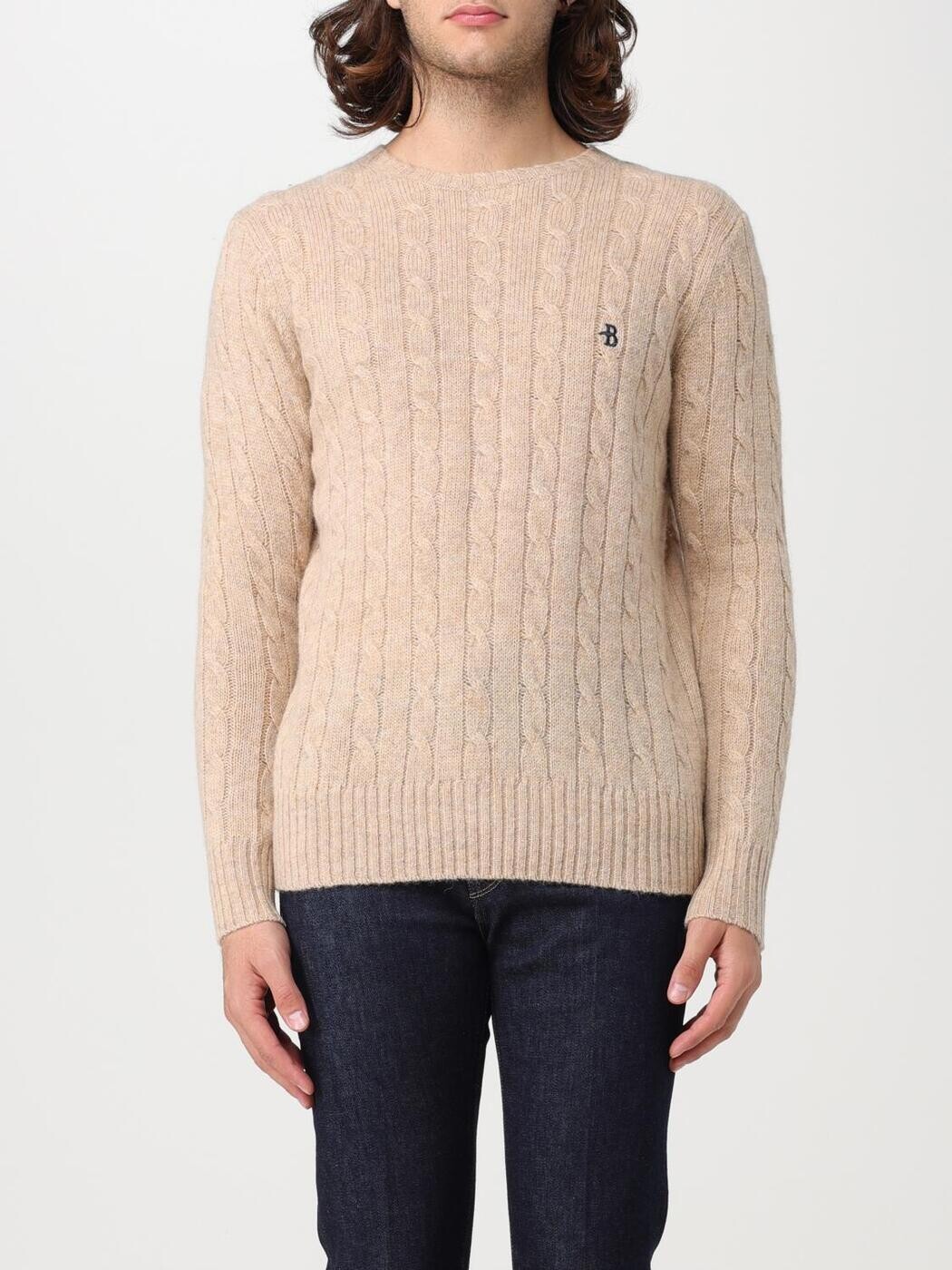 バランタイン BALLANTYNE プルオーバー 編み物御召しもの メンズ ベージュ Knitwear B2P0005W106 Beige 関税 貨物輸送無料 2023AW gi