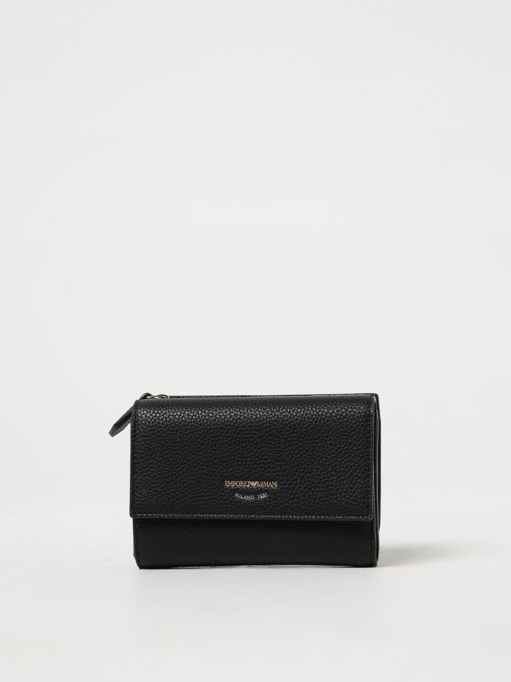 エン急性灰白髄炎 アルマーニ EMPORIO ARMANI 歌留多保持者 紙入れ レディース 黒いこと Wallets and Card Holders Y3H326YVZ7B Black 関税 貨物輸送無料 2025AW gi