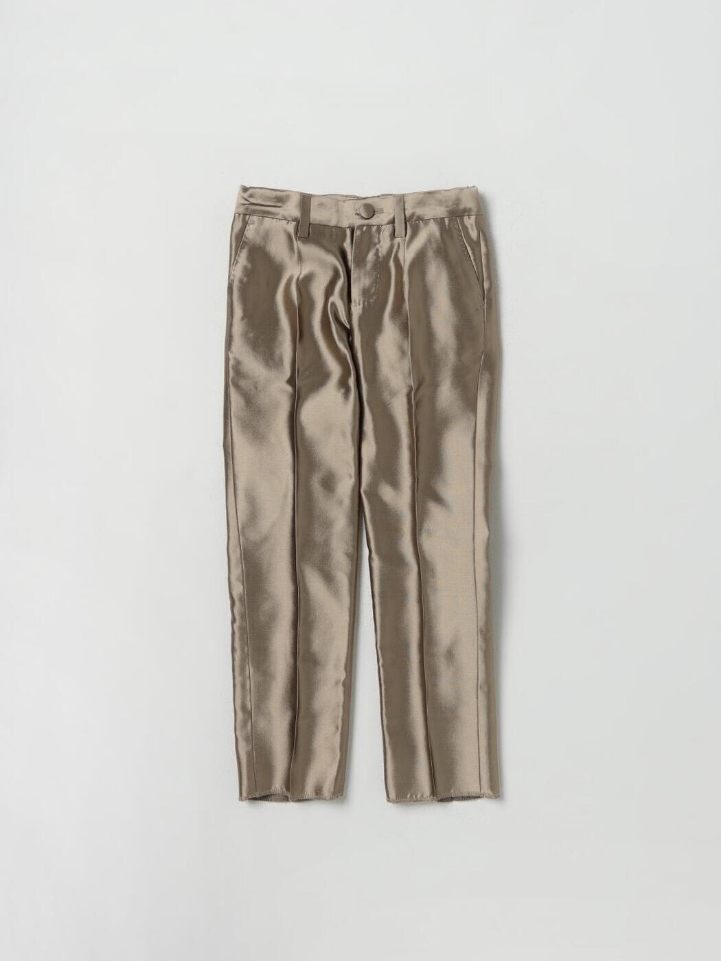 ドルチェ＆ガッバーナ DOLCE\u0026GABBANA ズボン下 ボーイズ ゴールド Cargo trousers L44P27FU1L6 関税 貨物輸送無料 2025AW gi