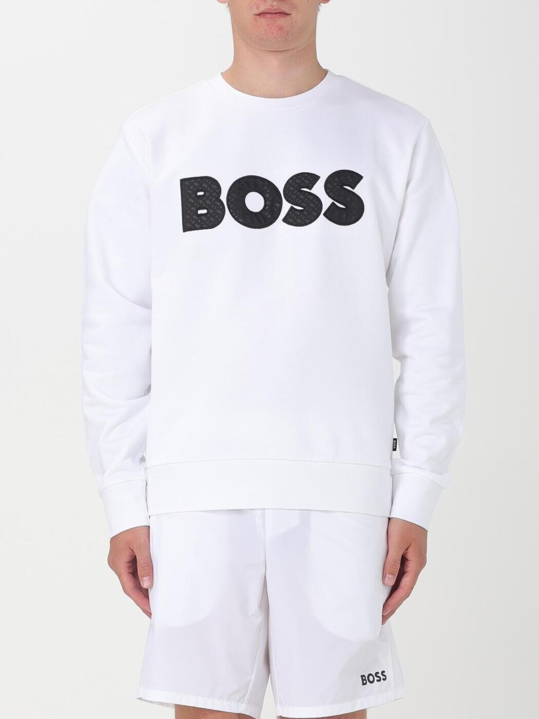 主任者 BOSS トレーナー 調教師 メンズ 白いこと Sweatshirts 50494091 関税 貨物輸送無料 2023AW gi