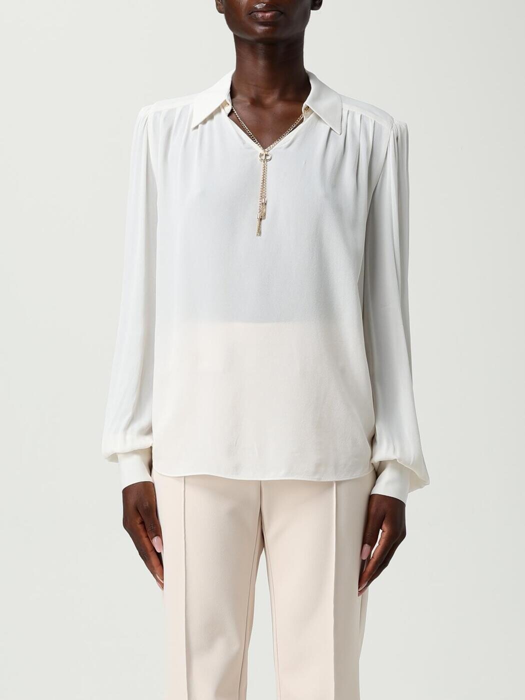 ツインセット TWINSET Tシャツ トップス レディース T-shirts and tops 252TP2291 Natural 関税 送料無料 2025AW gi｜BRANDSHOP「il Tesoro」