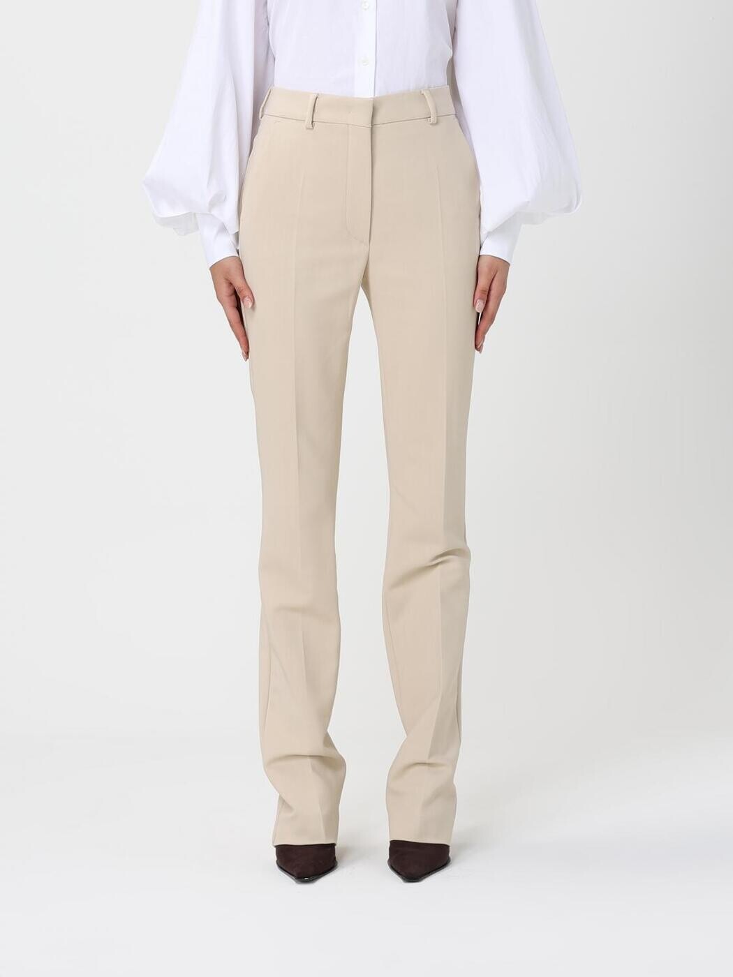スポーツマックス SPORTMAX ズボン パンツ レディース Trousers 2522136051600 Ivory 関税 送料無料 2025AW gi｜BRANDSHOP「il Tesoro」