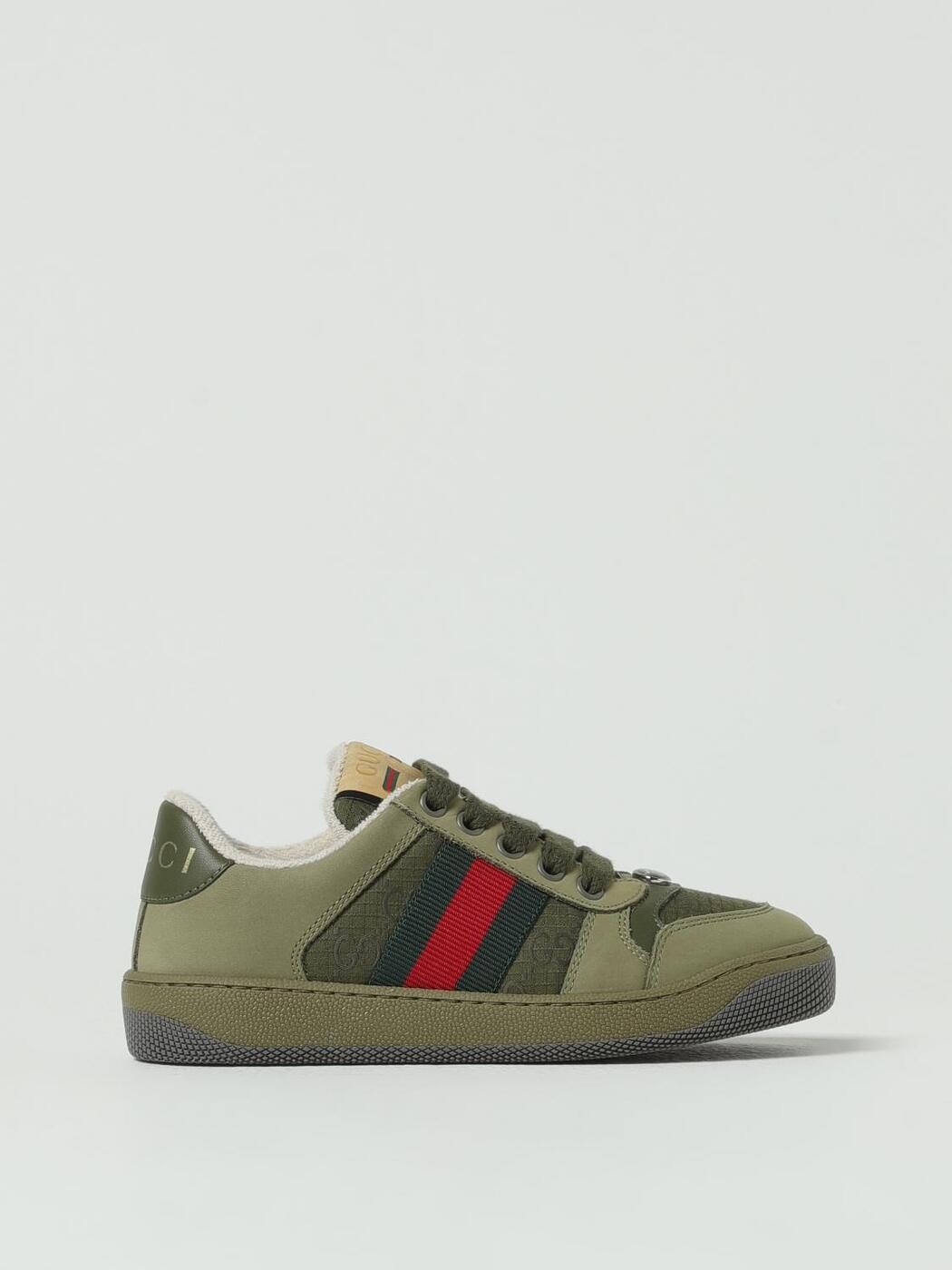 グッチ GUCCI フラットスニーカー スニーカー ボーイズ グリーン Flat sneakers 626620FAD94 Green 関税 送料無料 2025AW gi|BRANDSHOP「il Tesoro」