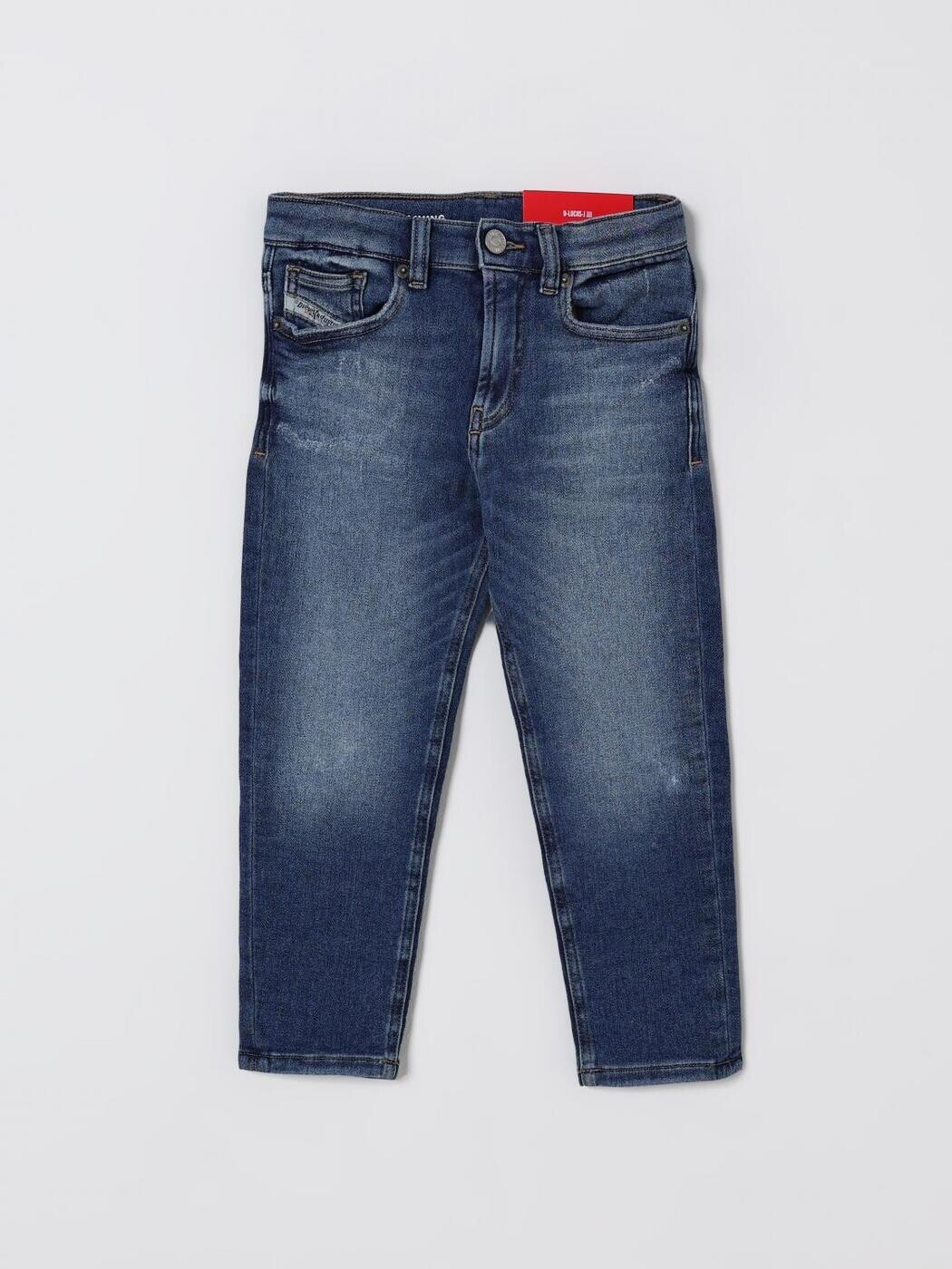 ディーゼル DIESEL レギュラーフィットジーンズ デニム ボーイズ ホワイト Regular fit jeans J00994KXBQF White 関税 送料無料 2025AW gi|BRANDSHOP「il Tesoro」