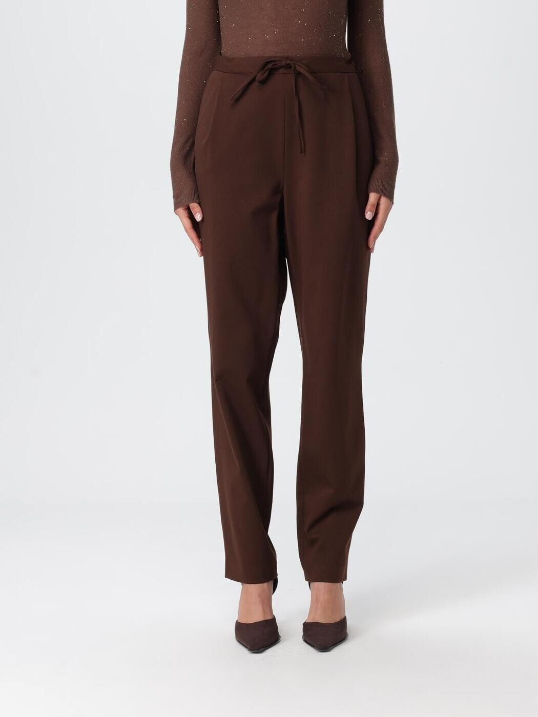 ファビアナ フィリッピ FABIANA FILIPPI ズボン パンツ レディース ブラウン Trousers PAD215F366L521 Brown 関税 送料無料 2025AW gi|BRANDSHOP「il Tesoro」