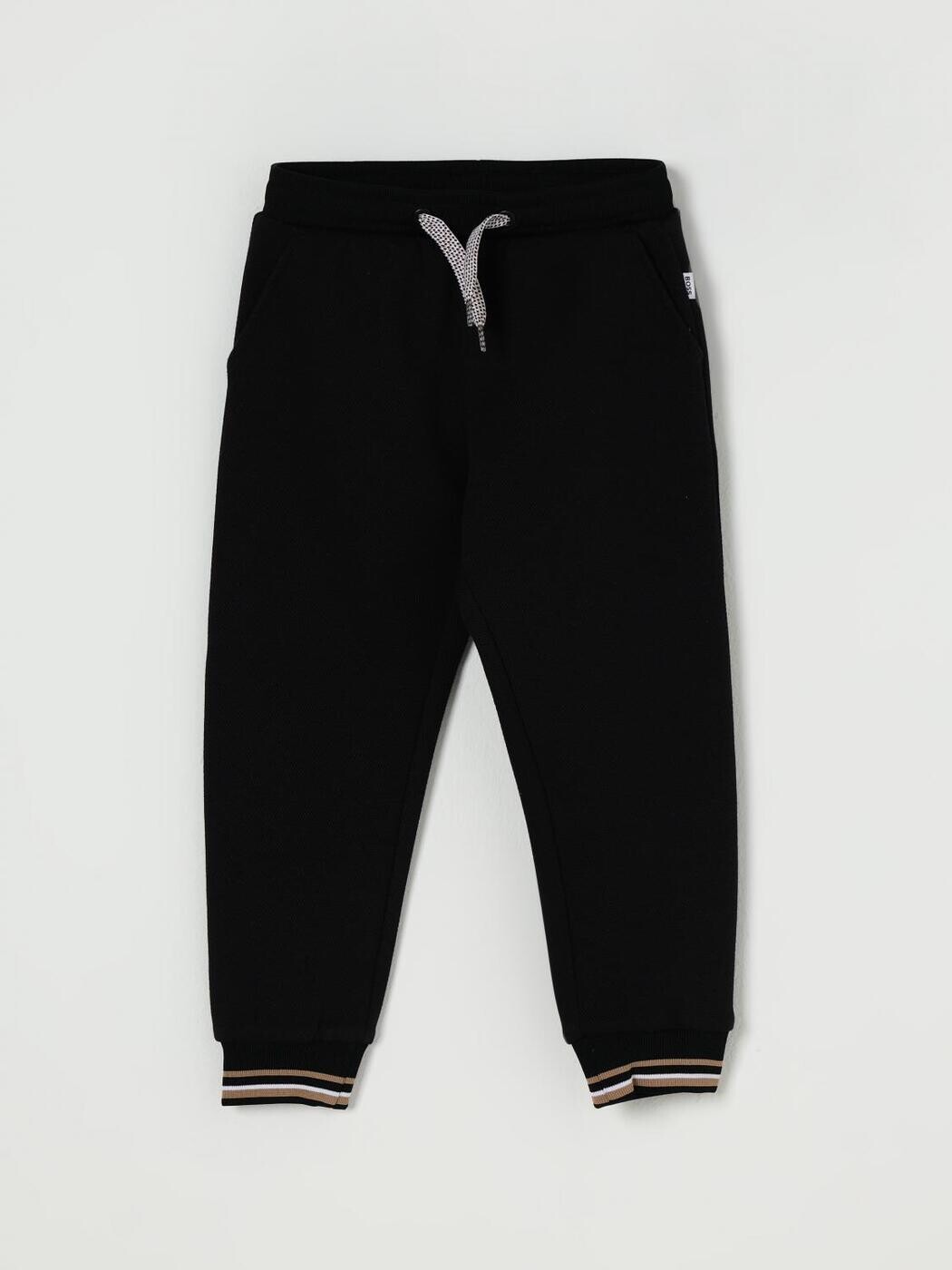 ボスキッズウェア BOSS KIDSWEAR ズボン ズボン下 ベビーユニセックス 黒いこと Pants J52434 関税 貨物輸送無料 2025AW gi
