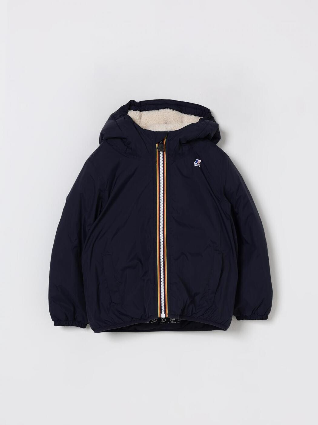 ケーウェイ K-WAY ボンバージャケット 上衣 ボーイズ 青碧 Bomber jackets K7142TW 関税 貨物輸送無料 2025AW gi