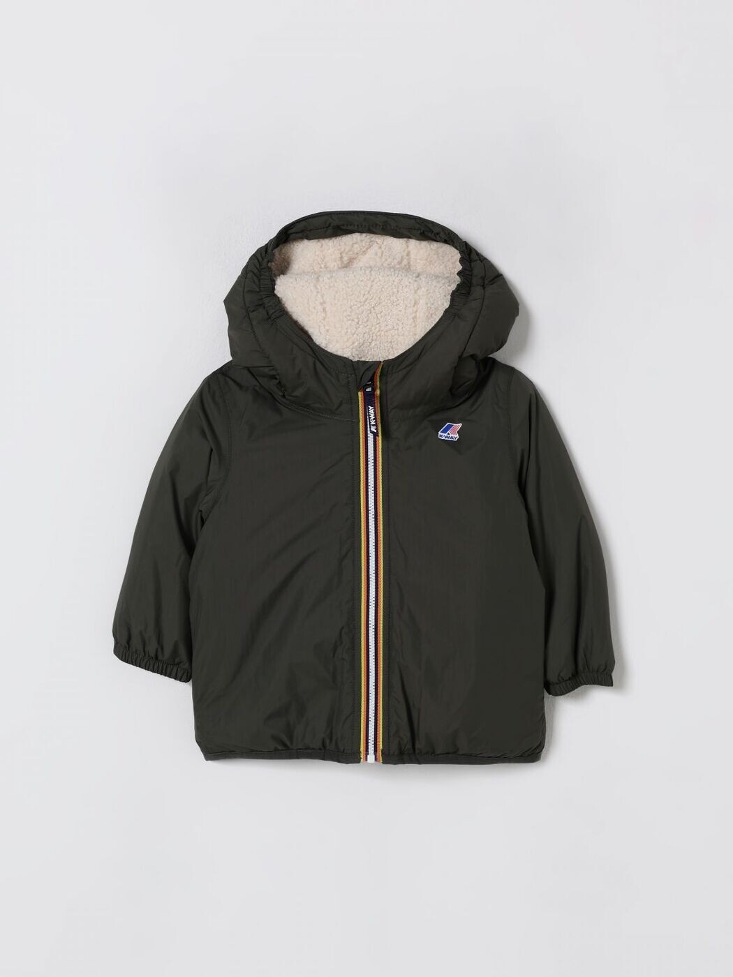 ケーウェイ K-WAY 上衣 ベビーユニセックス 薄墨色 Jacket K7142RW 関税 貨物輸送無料 2025AW gi