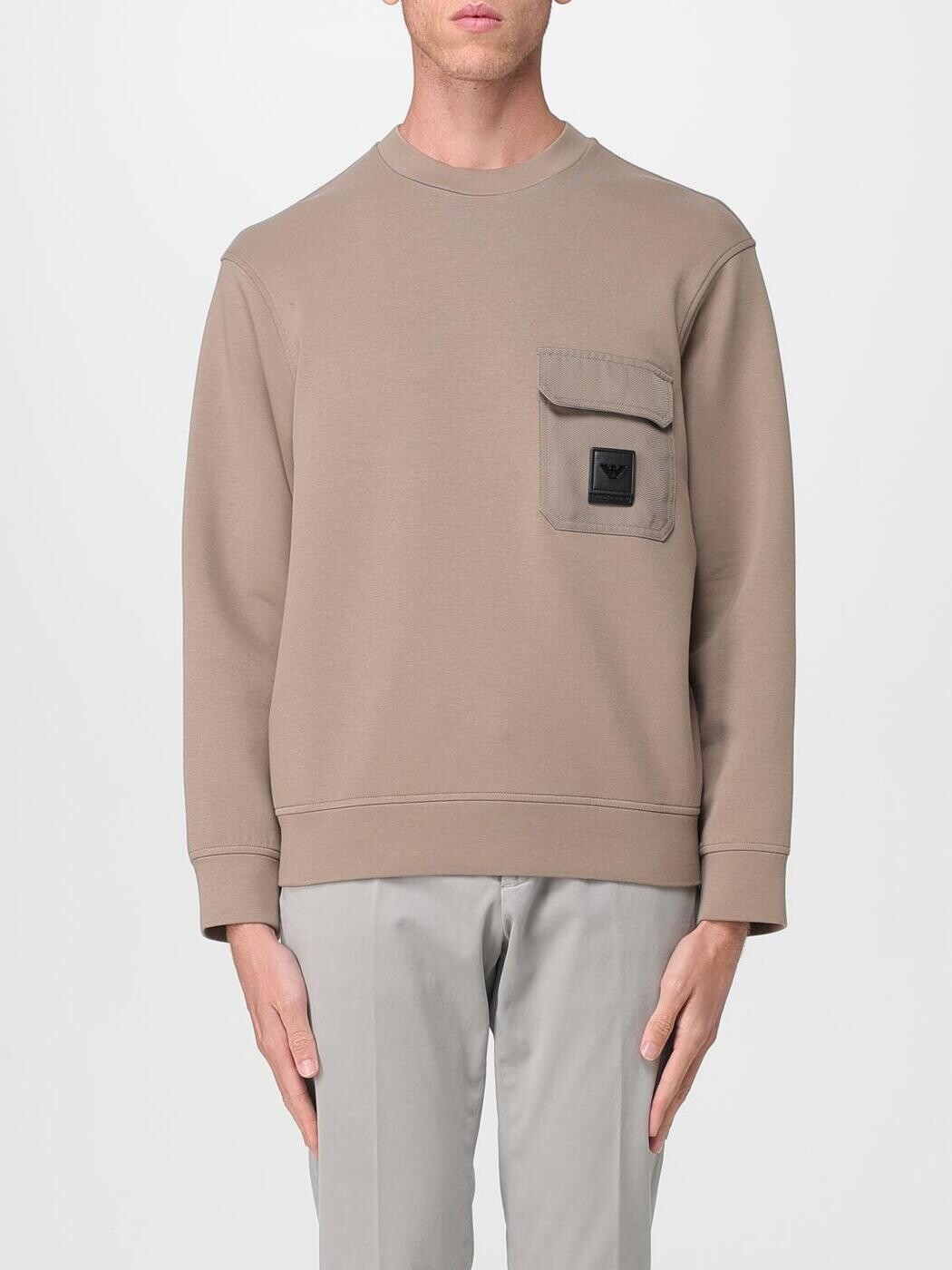 エン急性灰白髄炎 アルマーニ EMPORIO ARMANI トレーナー 調教師 メンズ サクラ色 Sweatshirts EM002925AF10013 関税 貨物輸送無料 2025AW gi