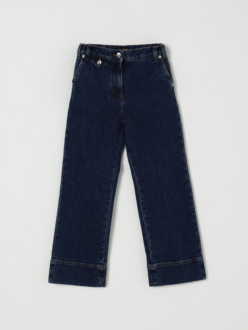 ドルチェ＆ガッバーナ DOLCE\u0026GABBANA レギュラーフィットジーンズ ジーンズ ボーイズ 青碧 Regular fit jeans L53P49LDD34 関税 貨物輸送無料 2025AW gi