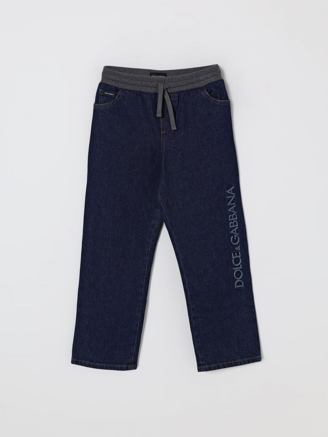 ドルチェ＆ガッバーナ DOLCE\u0026GABBANA レギュラーフィットジーンズ ジーンズ ボーイズ 青碧 Regular fit jeans L44P95LDD23 関税 貨物輸送無料 2025AW gi