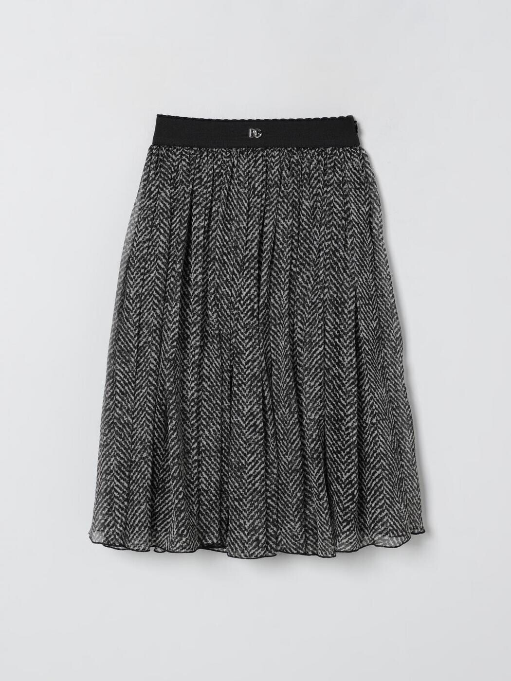 ドルチェ＆ガッバーナ DOLCE\u0026GABBANA ミニ御徒面子 スコート ガールズ 黒いこと Mini-skirts L55I00IS1ZN 関税 貨物輸送無料 2025AW gi