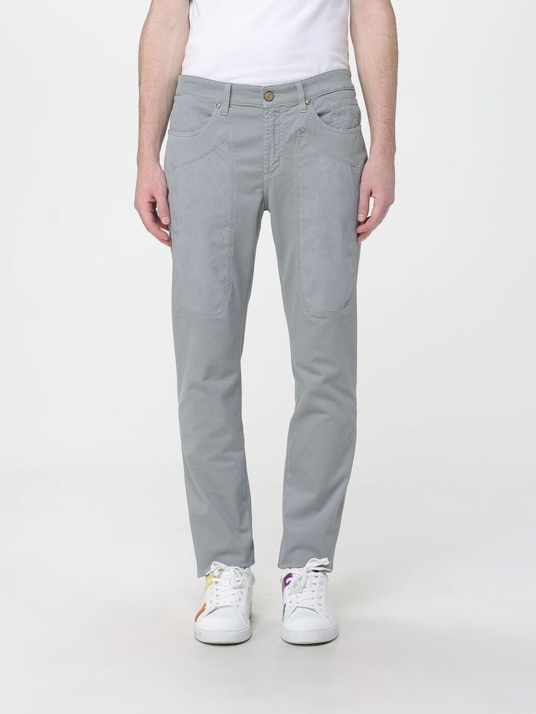 ジェッカーソン JECKERSON ズボン パンツ メンズ グレー Trousers AI25JUPPA077JOHN002 CTCPTGABA001 Grey 関税 送料無料 2025AW gi｜BRANDSHOP「il Tesoro」