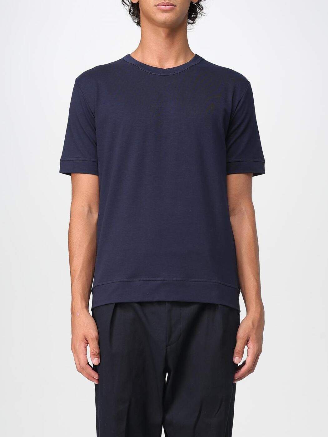パオロペコラ PAOLO PECORA Tシャツ メンズ ブルー T-shirts F0124074 Blue 関税 送料無料 2025AW gi｜BRANDSHOP「il Tesoro」