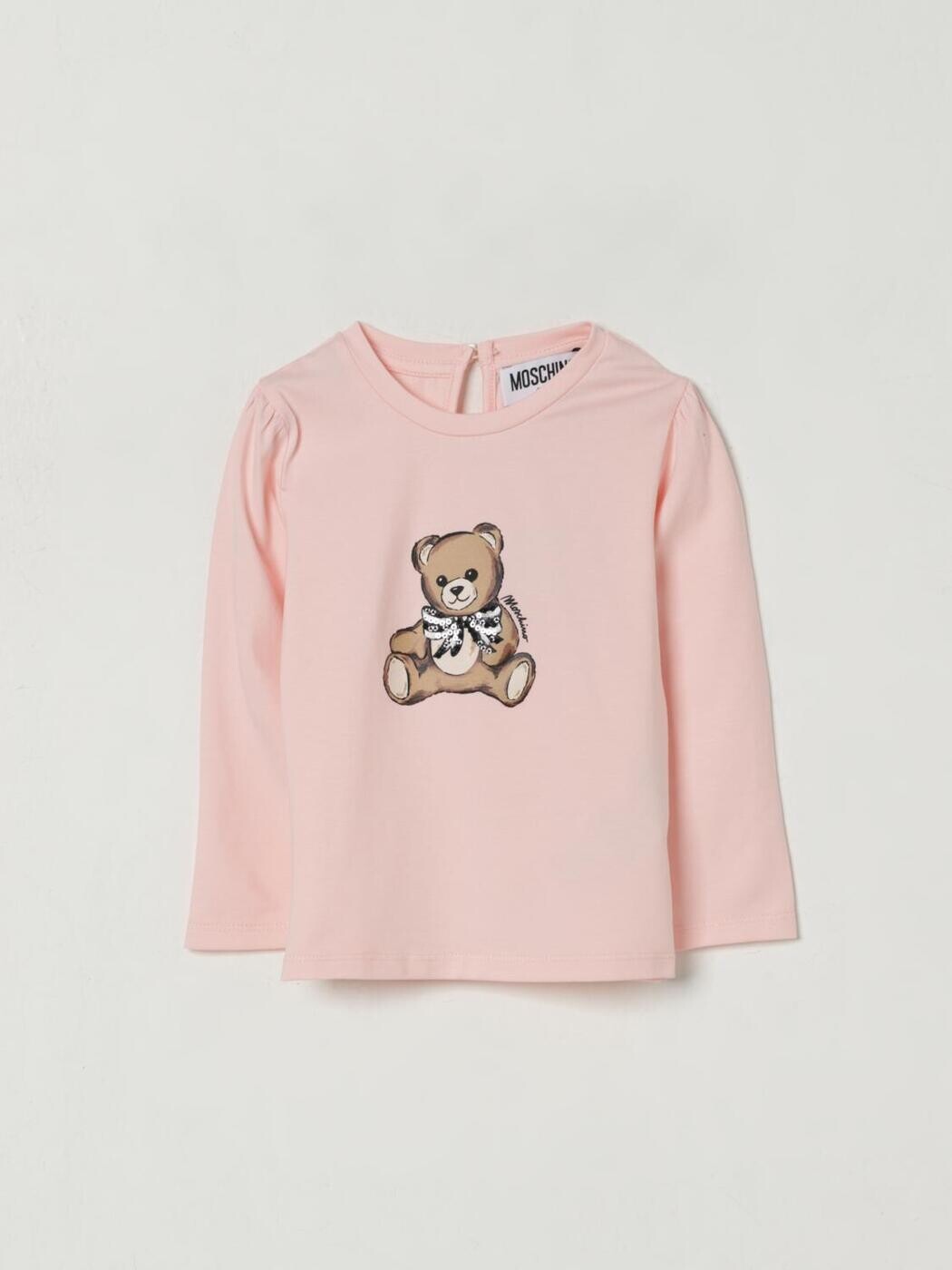 モスキーノ MOSCHINO Tシャツ トップス ベビーユニセックス ピンク T-shirt MEO001LBA11 Pink 関税 送料無料 2025AW gi|BRANDSHOP「il Tesoro」