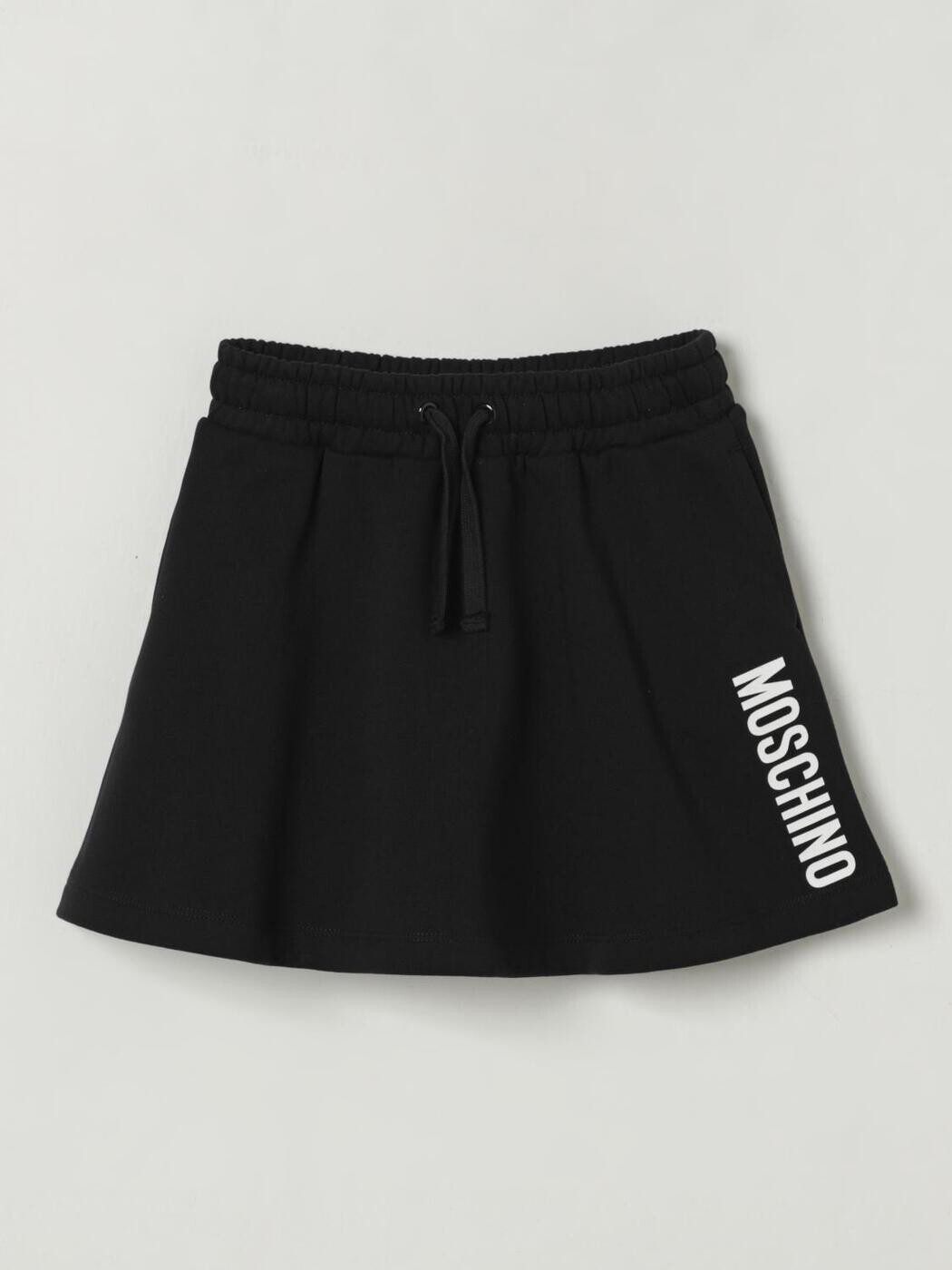 モスキーノ MOSCHINO ミニ御徒面子 スコート ガールズ 黒いこと Mini-skirts HDJ042LCA58 関税 貨物輸送無料 2025AW gi