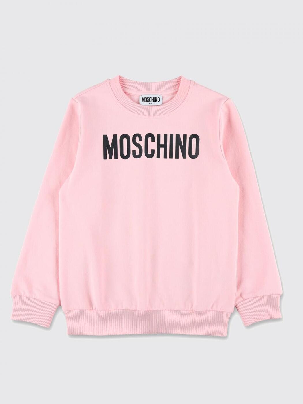 モスキーノ MOSCHINO クルーネックジャンパー ニットウェア ボーイズ ピンク Crew neck jumpers HUF09ILDA21 関税 送料無料 2025AW gi