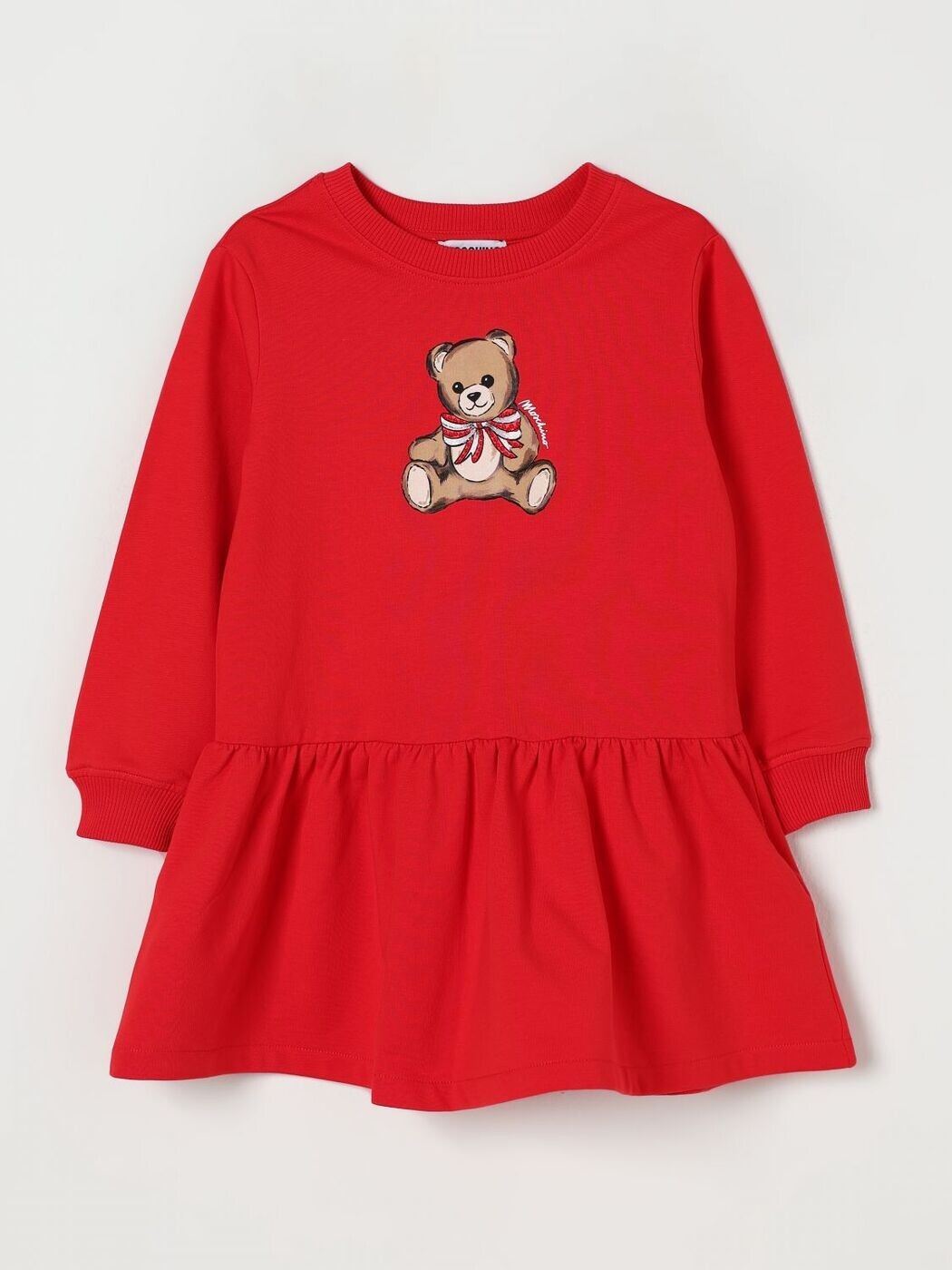 モスキーノ MOSCHINO ロングドレス ドレス ガールズ レッド Long dresses HDV0H7LDA16 関税 送料無料 2025AW gi