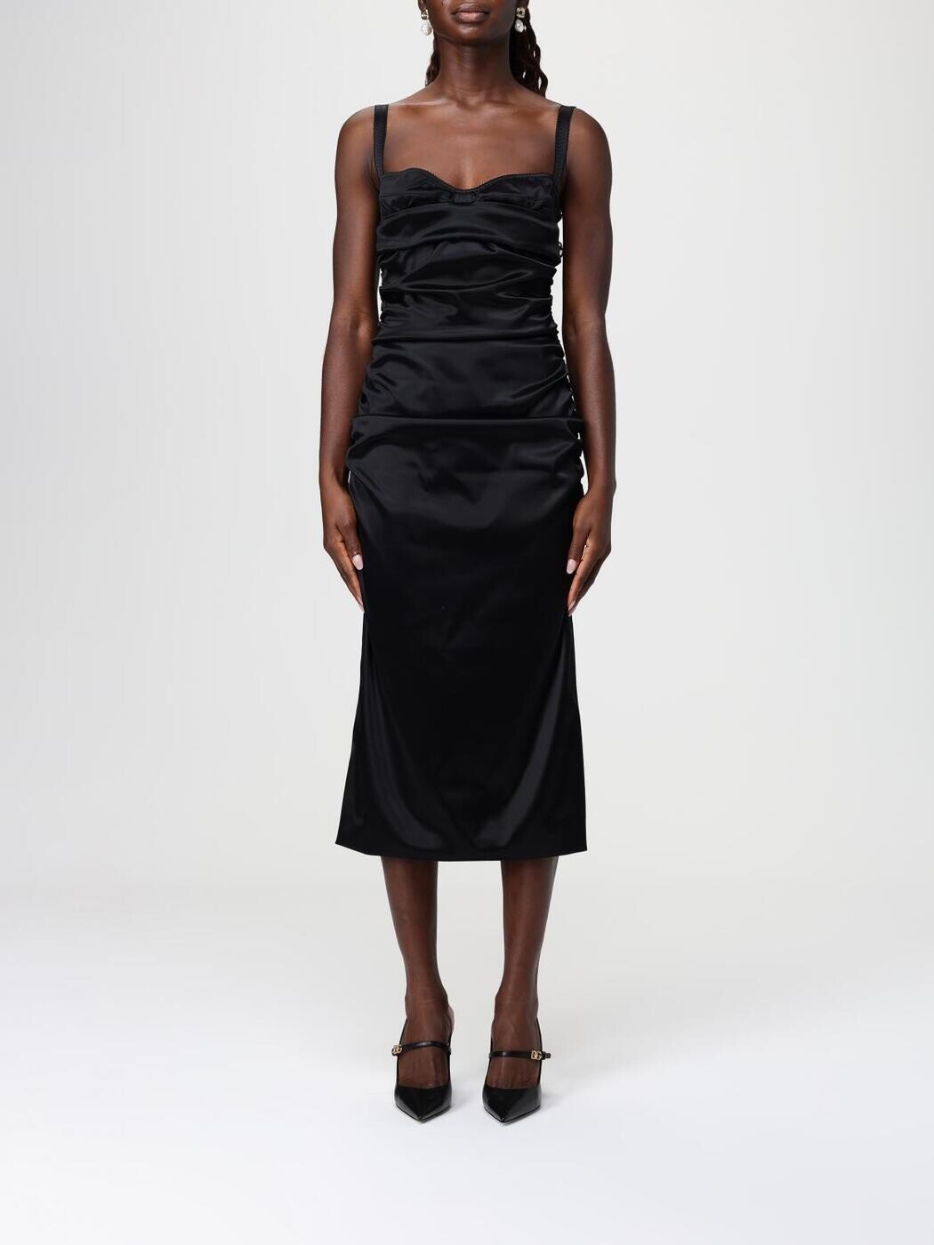 ドルチェ\u0026ガッバーナ DOLCE\u0026GABBANA 衣裳 御召しもの レディース 黒いこと Dresses F6TVPTFURAD 関税 貨物輸送無料 2026SS gi