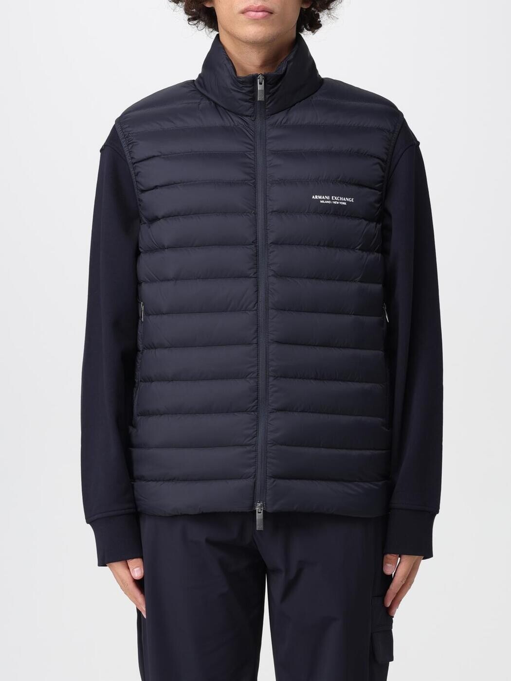 アルマーニ エクスチェンジ ARMANI EXCHANGE ジレ ベスト メンズ ブルー Vests XM001576AF16927 関税 送料無料 2026SS gi