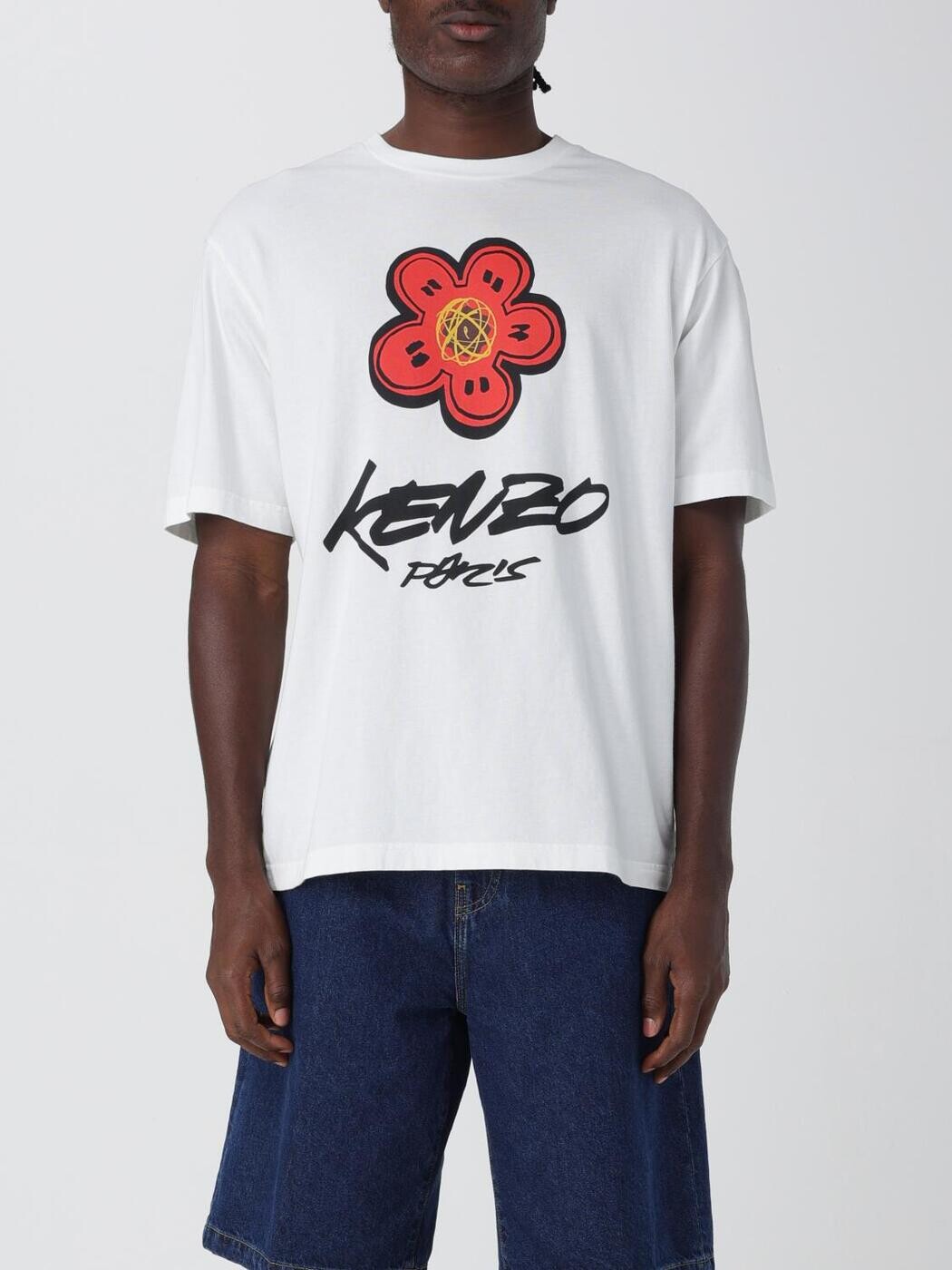 ケンゾー KENZO Tシャツ メンズ ホワイト T-shirts FF65TS2654SG White 関税 送料無料 2025AW gi｜BRANDSHOP「il Tesoro」