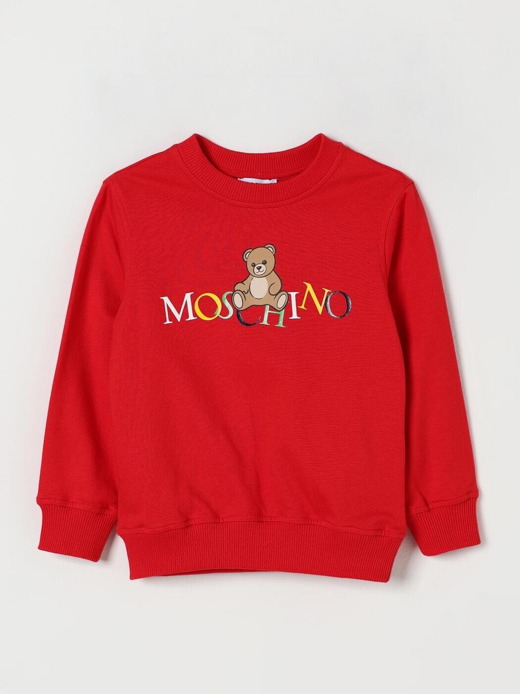 モスキーノ MOSCHINO クルーネックジャンパー ニットウェア ボーイズ ピンク Crew neck jumpers HNF08VLCA60 関税 送料無料 2025AW gi