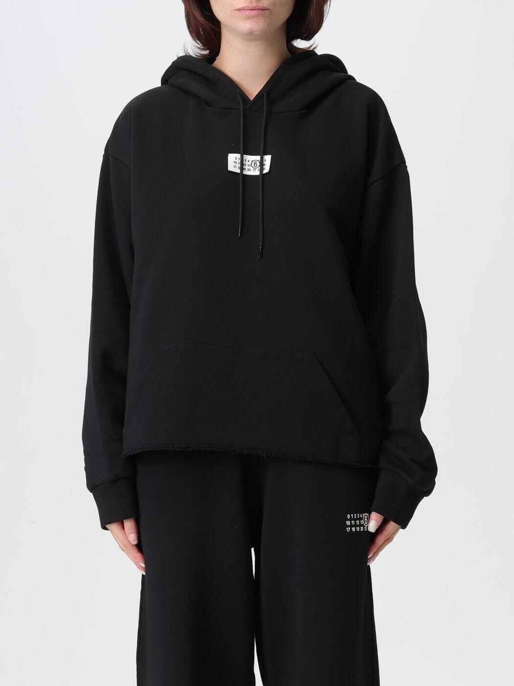 エムエム6 住み家 マルジェラ MM6 MAISON MARGIELA 調教師 レディース 黒いこと Sweatshirts S52GU0234M25025 関税 貨物輸送無料 2025AW gi