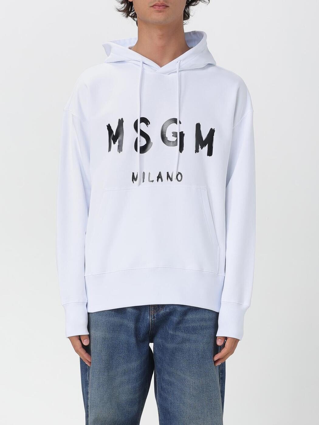 エムエスジーエム MSGM トレーナー 調教師 メンズ 白いこと Sweatshirts 2000MM515300000 関税 貨物輸送無料 2025AW gi