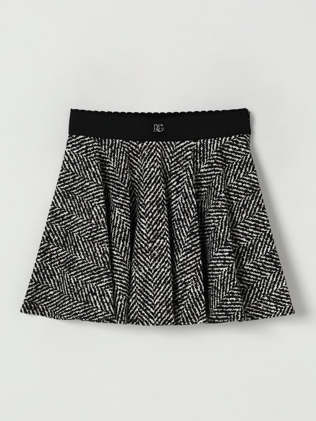 ドルチェ＆ガッバーナ DOLCE\u0026GABBANA ミニ御徒面子 スコート ガールズ 白いこと Mini-skirts L54I67FSGDZ 関税 貨物輸送無料 2025AW gi