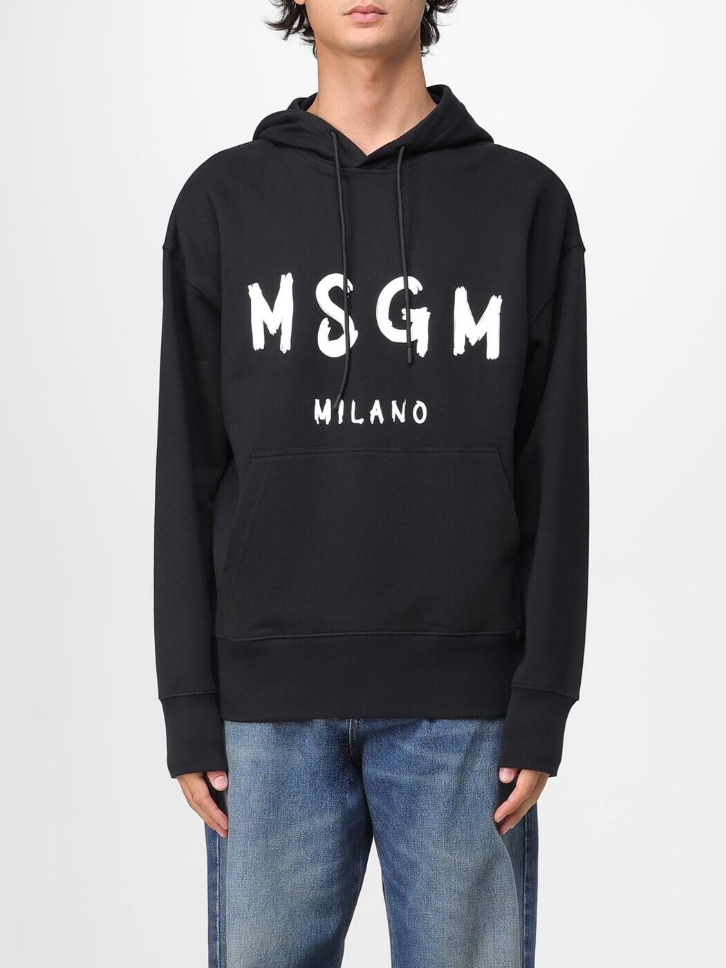 エムエスジーエム MSGM トレーナー 調教師 メンズ 黒いこと Sweatshirts 2000MM515300000 関税 貨物輸送無料 2025AW gi