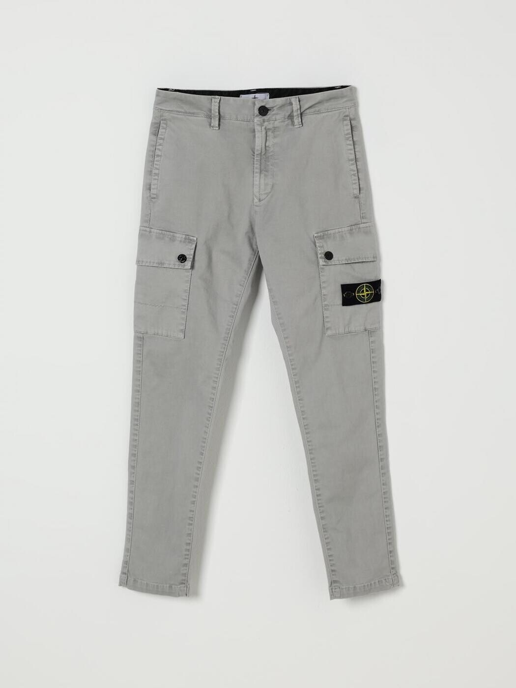 石ころ 島 STONE ISLAND JUNIOR ズボン下 ボーイズ 薄墨色 Cargo trousers 3100008S0198 関税 貨物輸送無料 2025AW gi