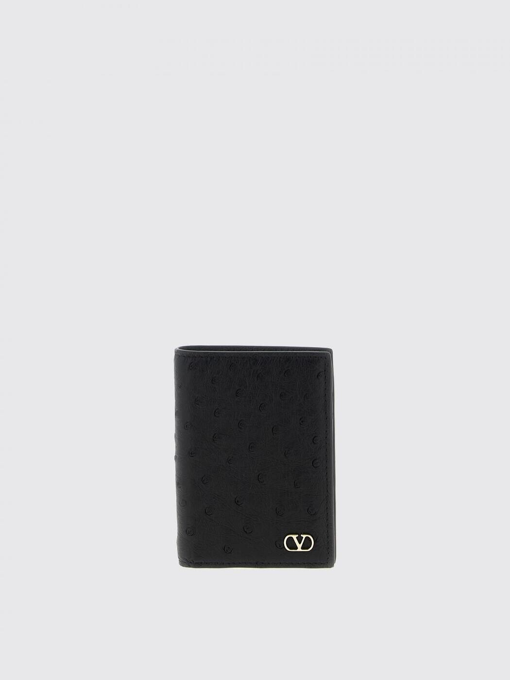 ヴァレンティノ ガラヴァーニ VALENTINO GARAVANI 歌留多保持者 銭入れ メンズ 黒いこと Wallets and Card Holders 7Y2P0AP1RJA 関税 貨物輸送無料 2025AW gi