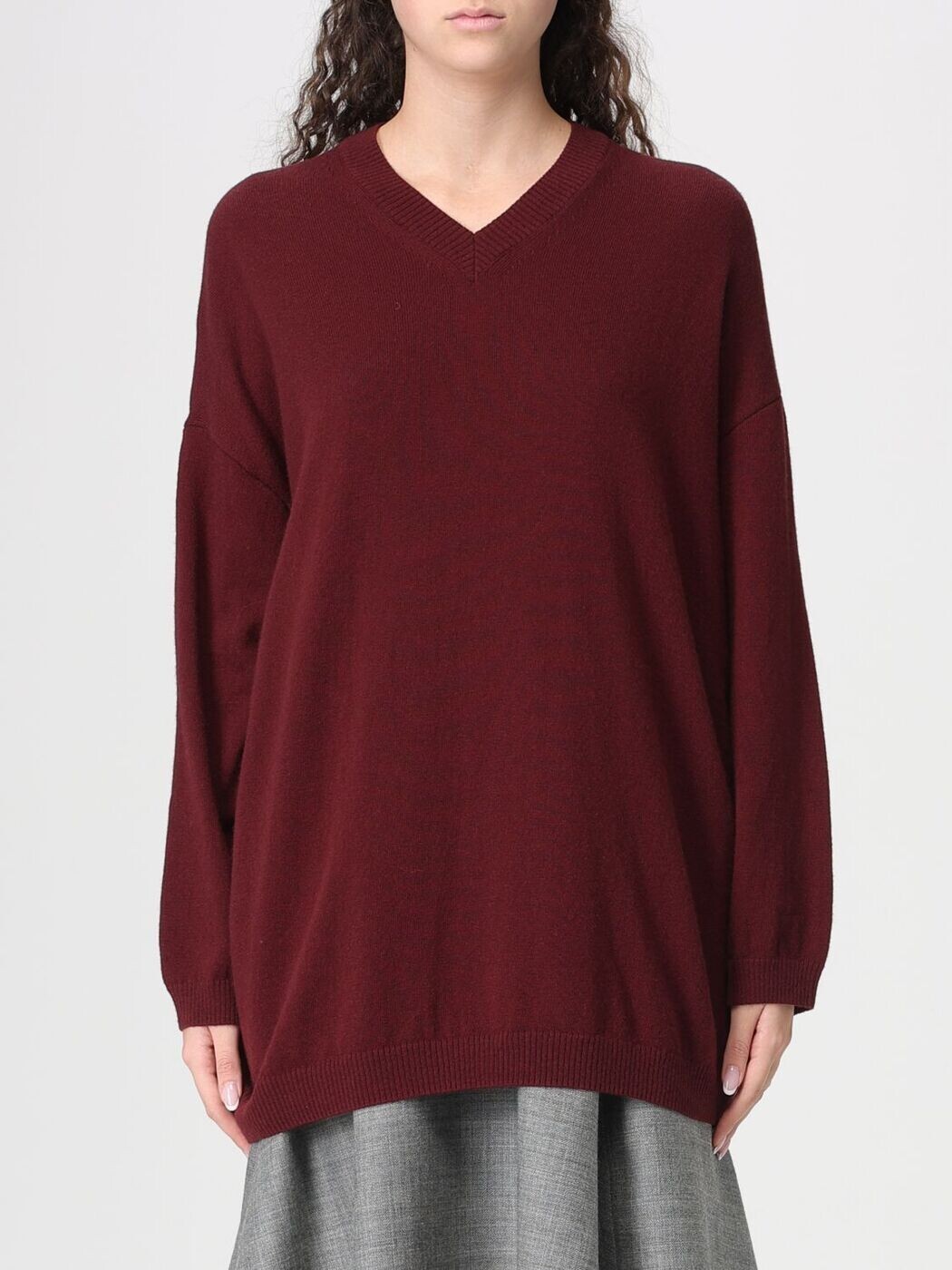 働き口 ストゥディオズ BITE STUDIOS スウェーター 編み物御召しもの レディース 赤いこと Knitwear 1120535 関税 貨物輸送無料 2025AW gi