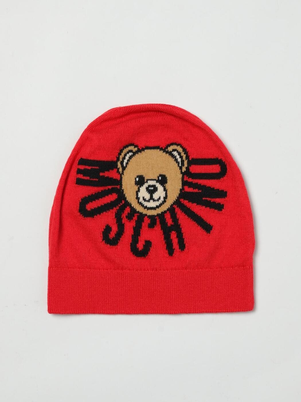 モスキーノ MOSCHINO かぶり笠 かぶり笠 ボーイズ 赤いこと Hats HUX020LHE43 関税 貨物輸送無料 2025AW gi
