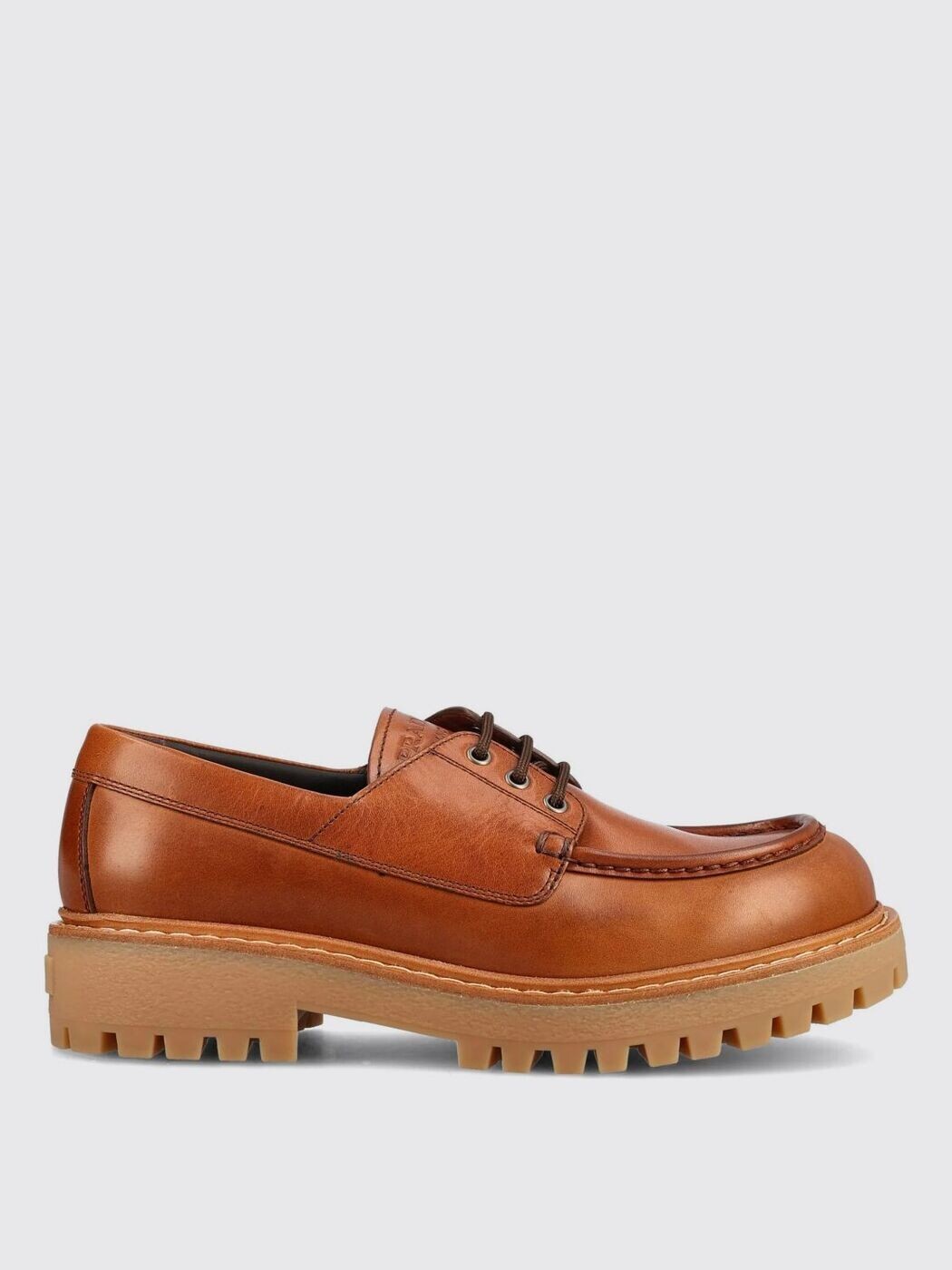 プラダ PRADA レースアップシューズ 御召しものシューズ メンズ 赤銅色 Lace-up Shoes 2EE416G000070 関税 貨物輸送無料 2025AW gi