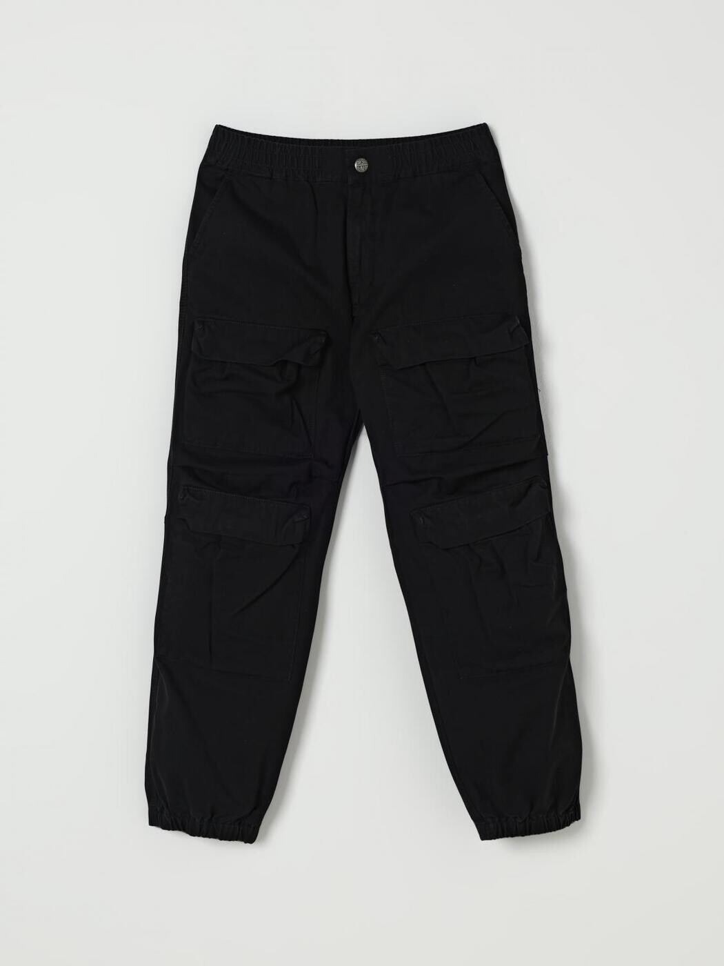 ディーゼル DIESEL ズボン下 ボーイズ 黒いこと Cargo trousers J02460KXBIM 関税 貨物輸送無料 2025AW gi