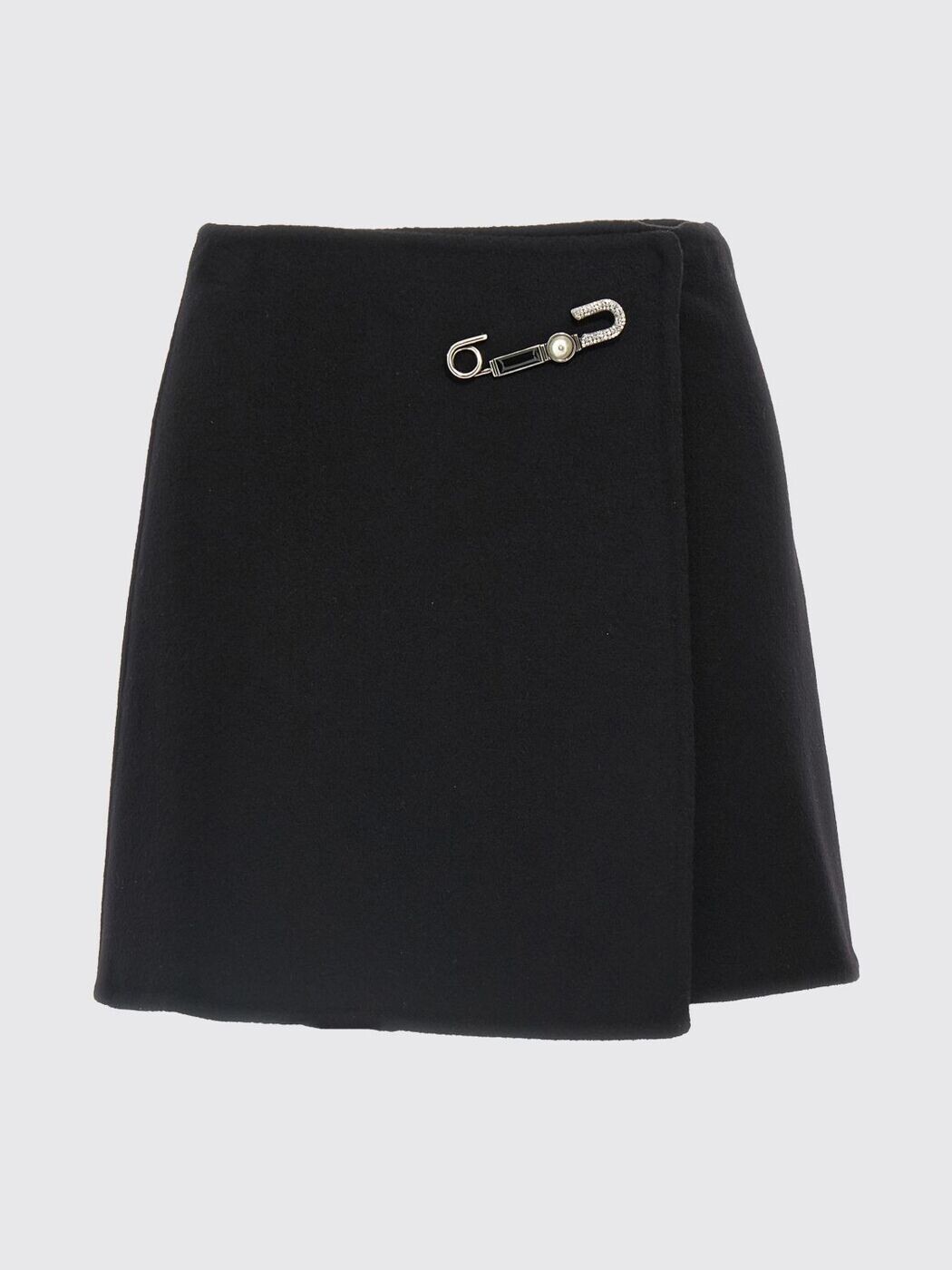 エルマンノ シェルヴィーノ ERMANNO SCERVINO スカート レディース ブラック Skirts D472O308GVJ Black 関税 送料無料 2025AW gi｜BRANDSHOP「il Tesoro」