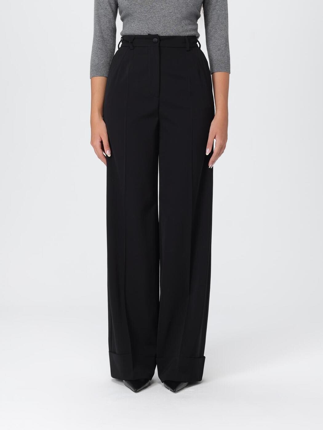 ドルチェ&ガッバーナ DOLCE&GABBANA ズボン パンツ レディース ブラック Trousers FTBM0TGDC7Q Black 関税 送料無料 2026SS gi|BRANDSHOP「il Tesoro」
