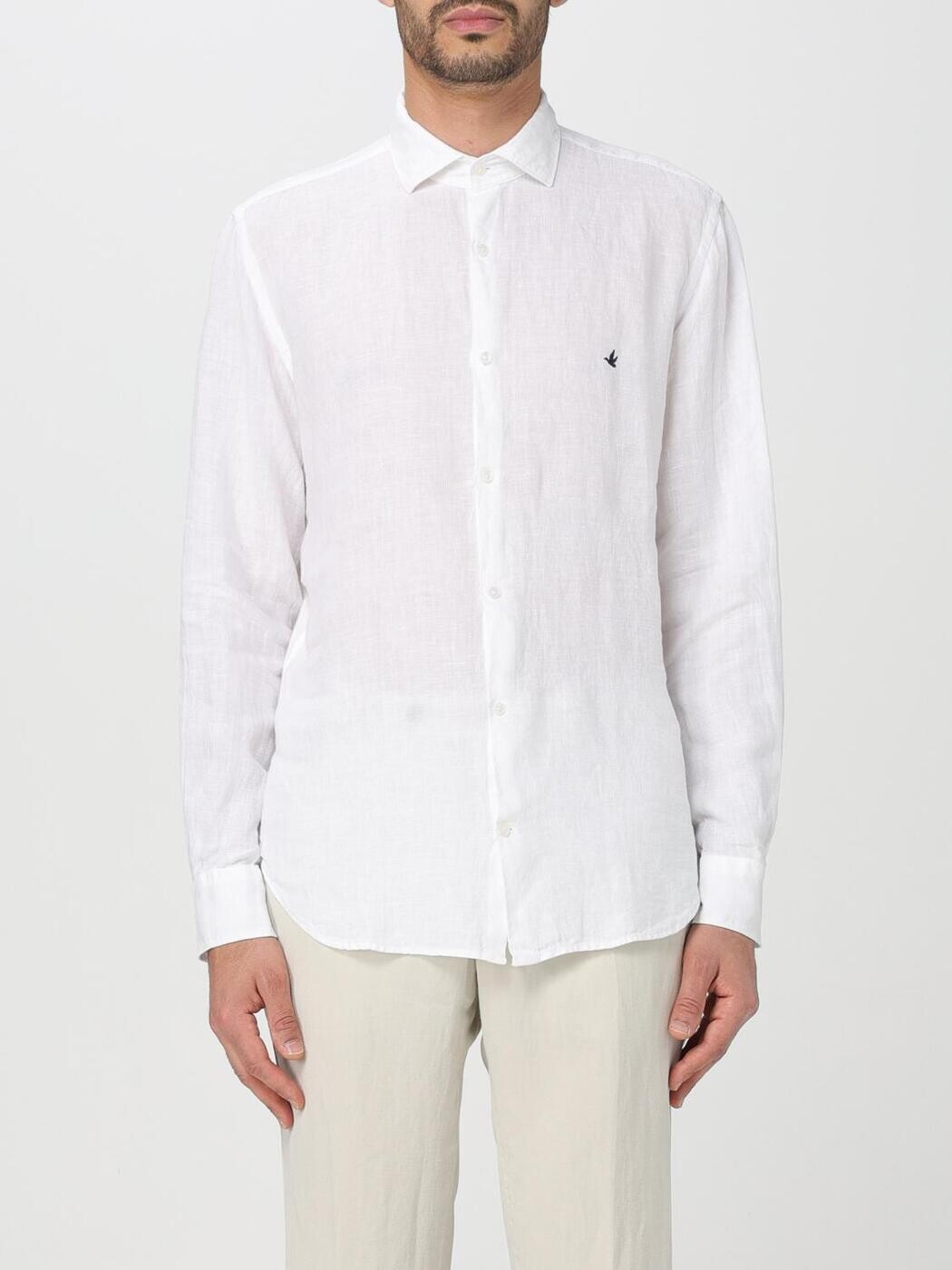 ブルックスフィールド BROOKSFIELD シャツ メンズ ホワイト Shirts 202AS034 White 関税 送料無料 2024SS gi|BRANDSHOP「il Tesoro」