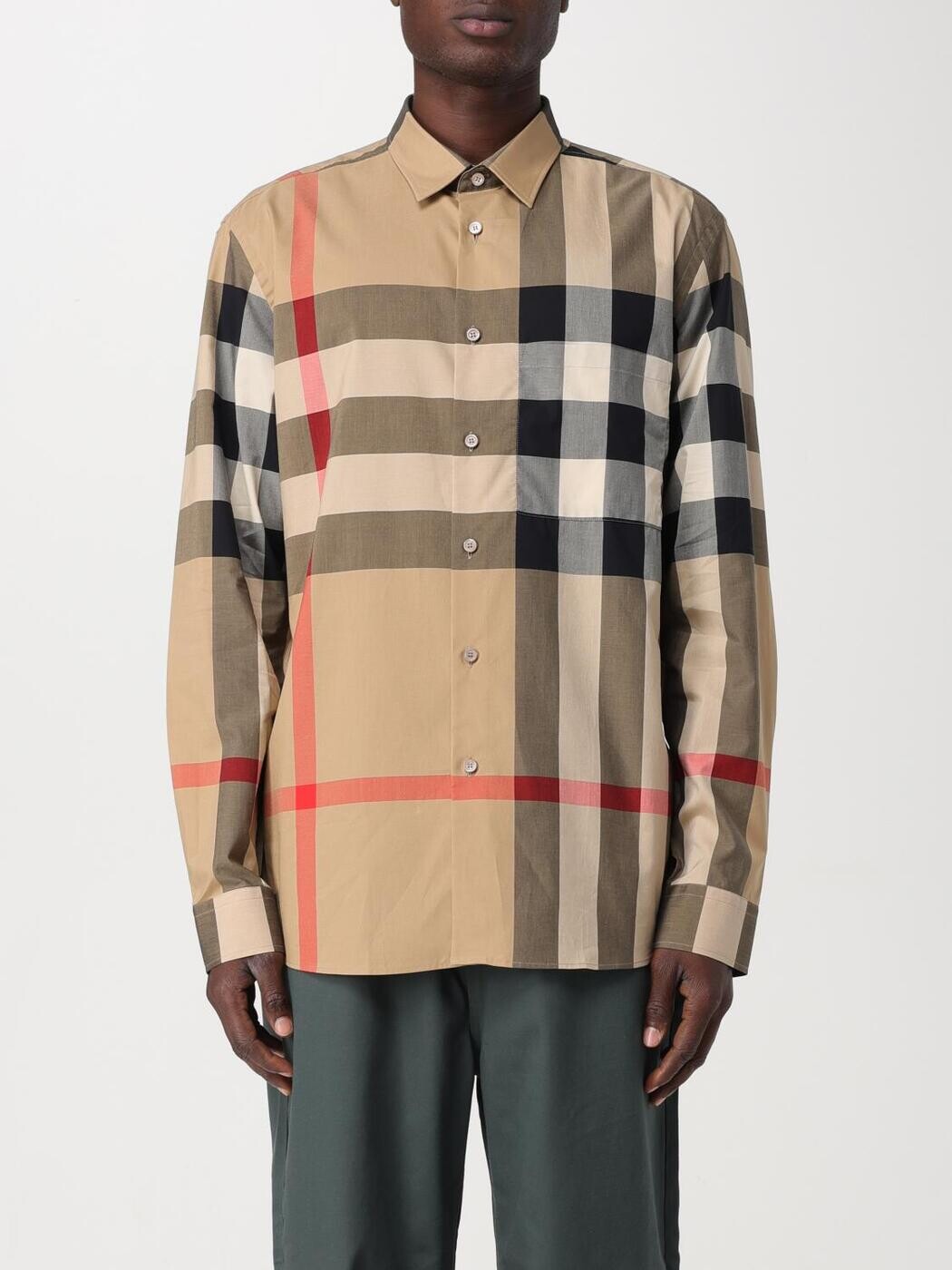 バーバリー BURBERRY シャツ メンズ ベージュ Shirts 8071445 ~ Beige 関税 送料無料 2026SS gi|BRANDSHOP「il Tesoro」